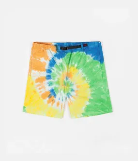 service industry Gramicci Tie Dye G-Shorts - Orange Spiral