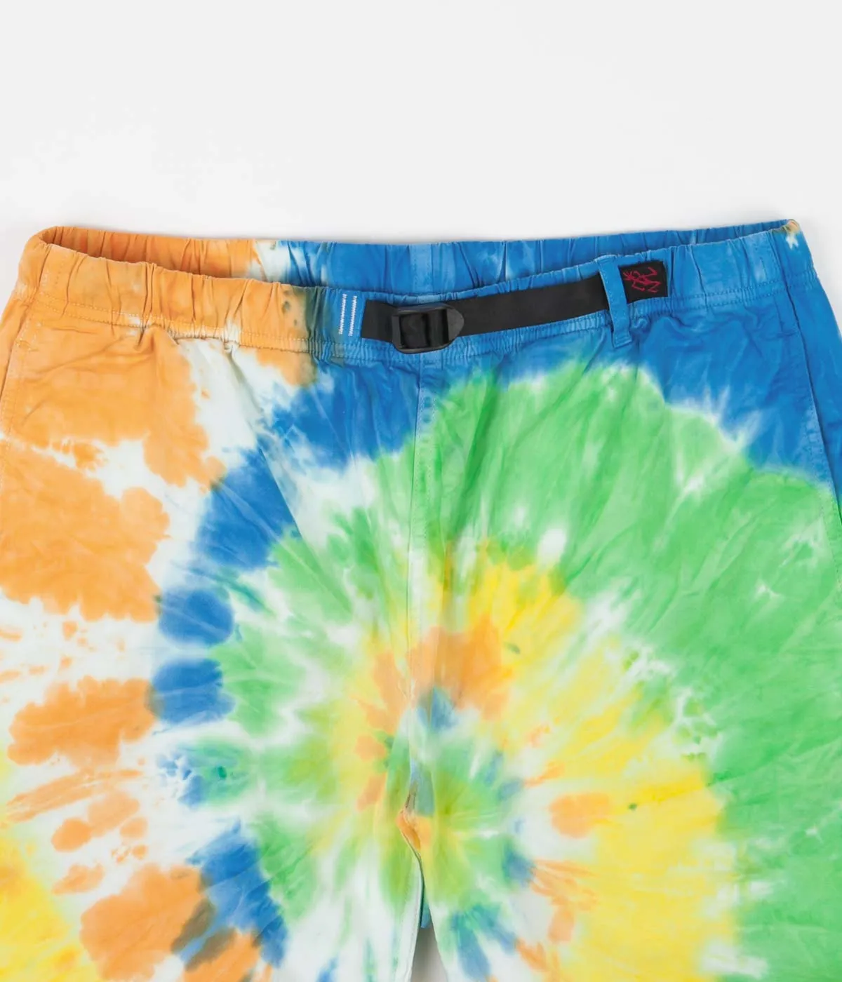Gramicci Tie Dye G-Shorts - Orange Spiral Fan gear