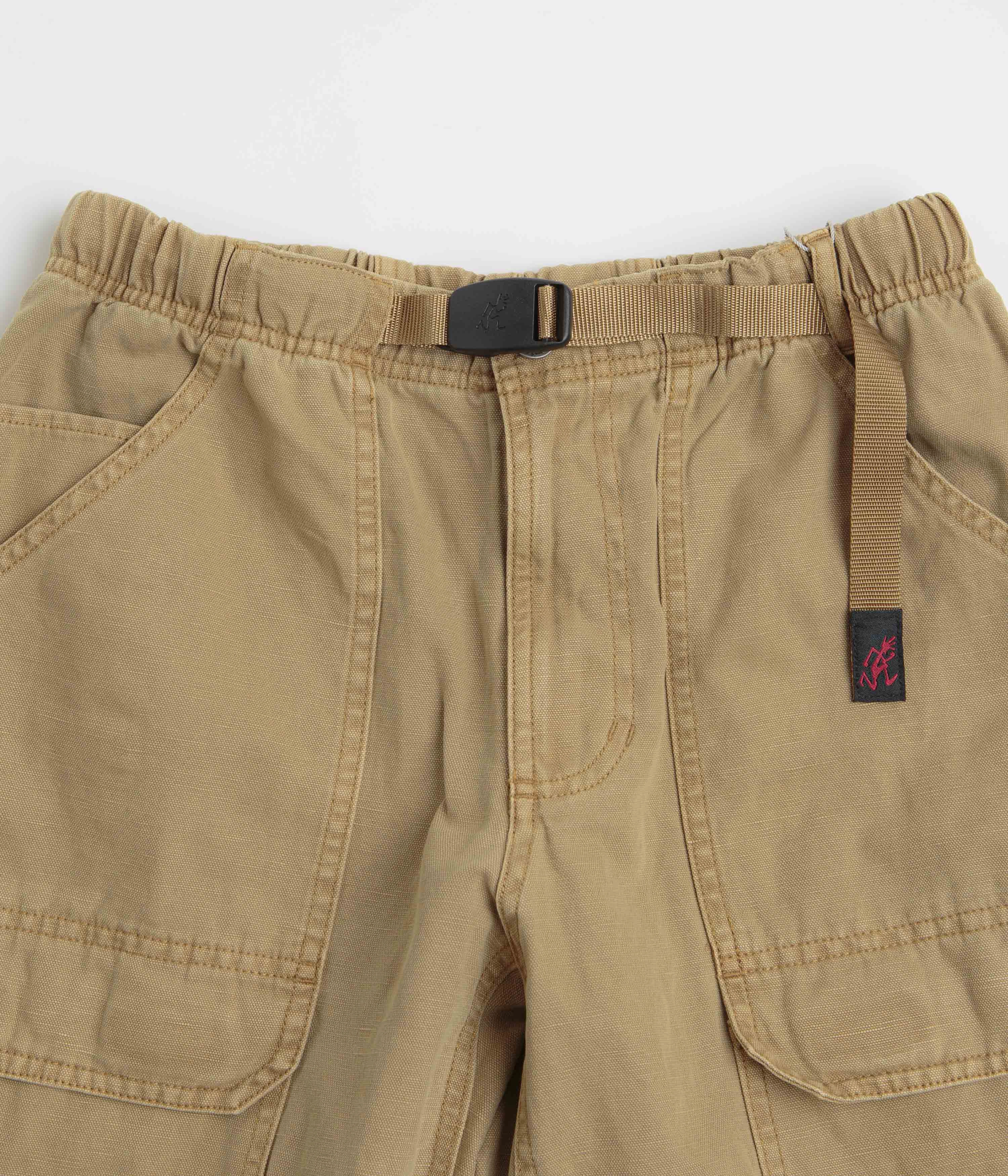 Gramicci Canvas EQT Pants - Sand Soft Brush Lining