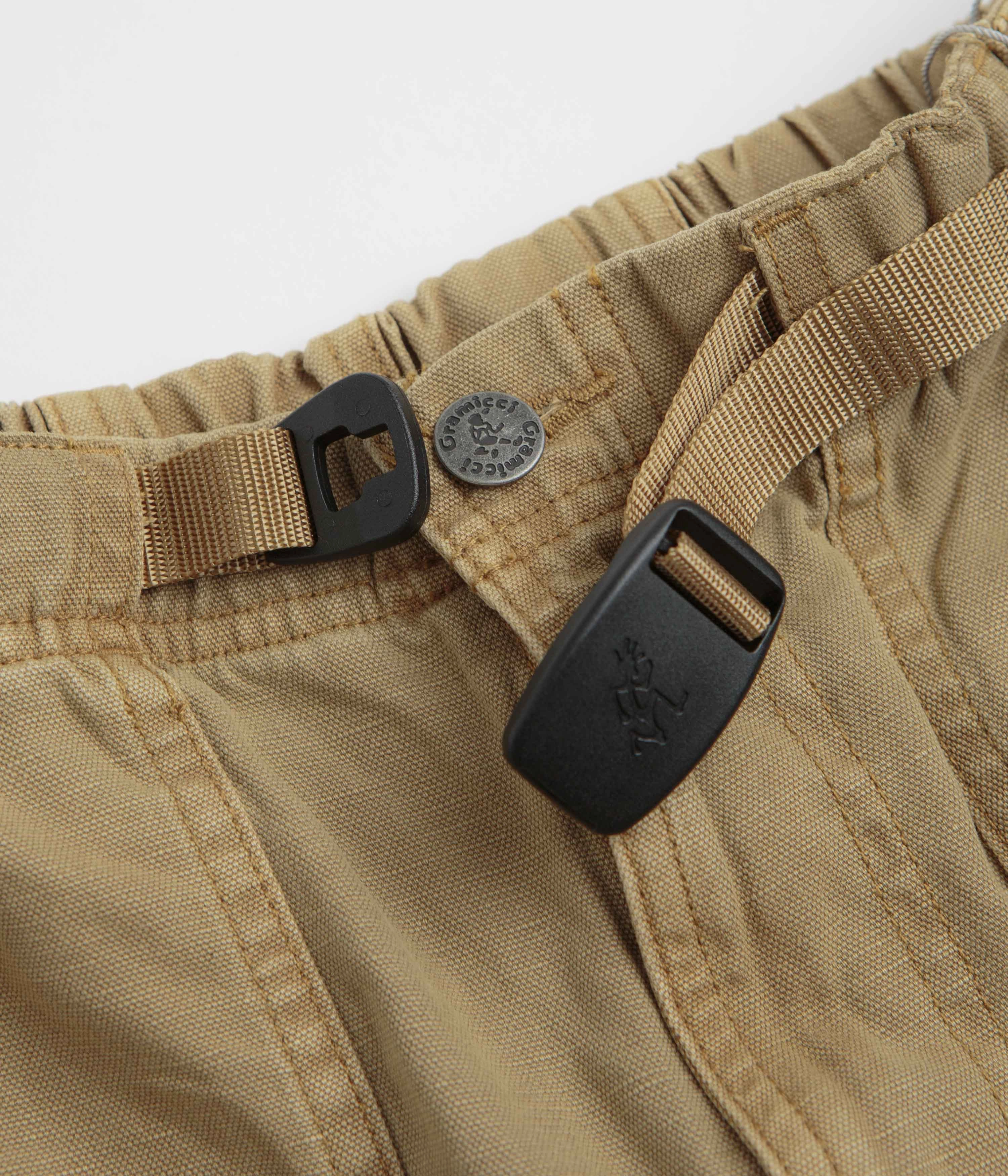 Gramicci Canvas EQT Pants - Sand Non Irritating Seams