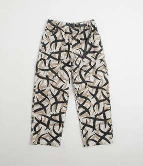 Stay Dry Abrasion Resistant Surface Gramicci Canvas EQT Pants - Tribal Snow