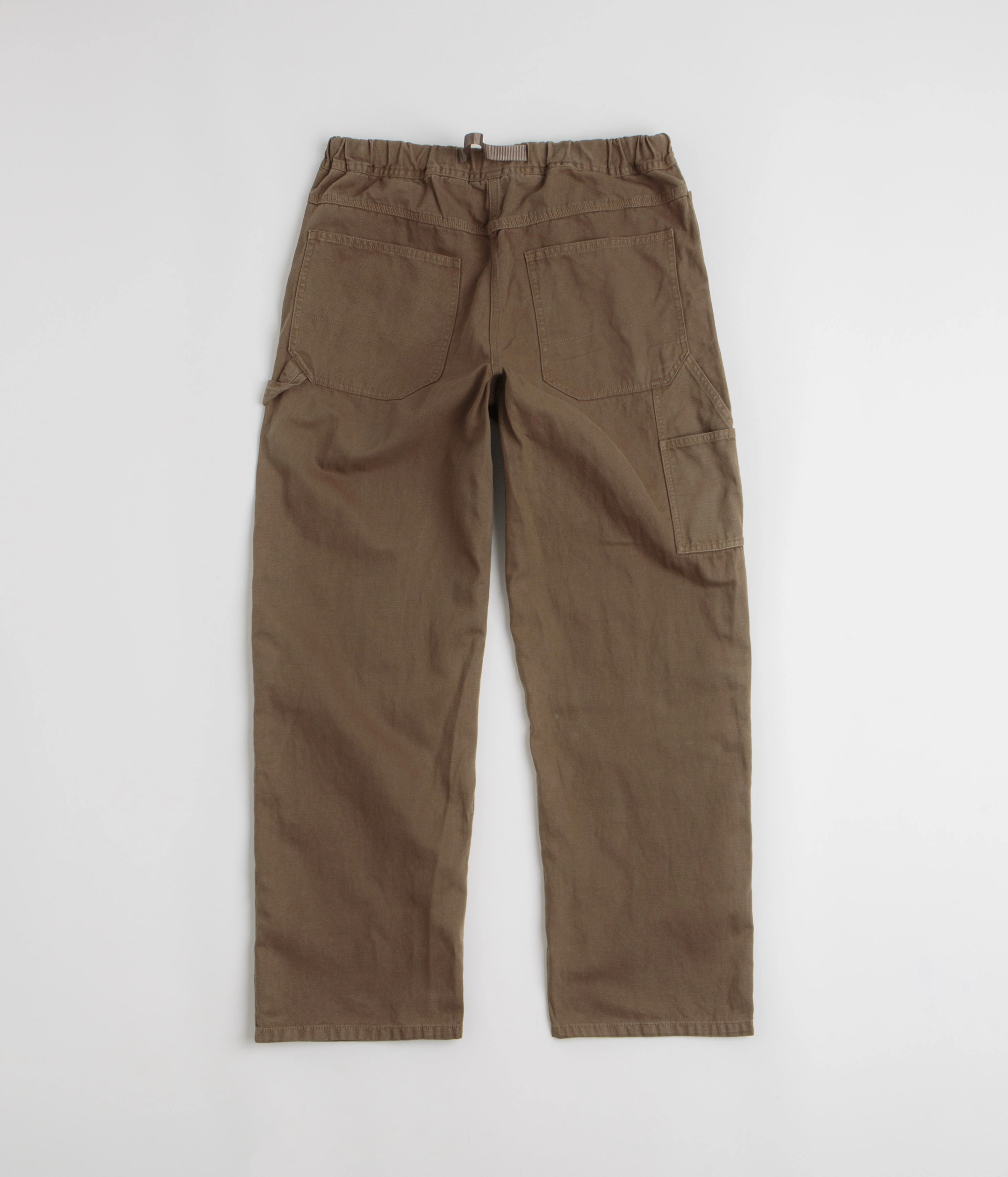 Gramicci Canvas Work Pants - Chocolate Aged LightweightInsulation