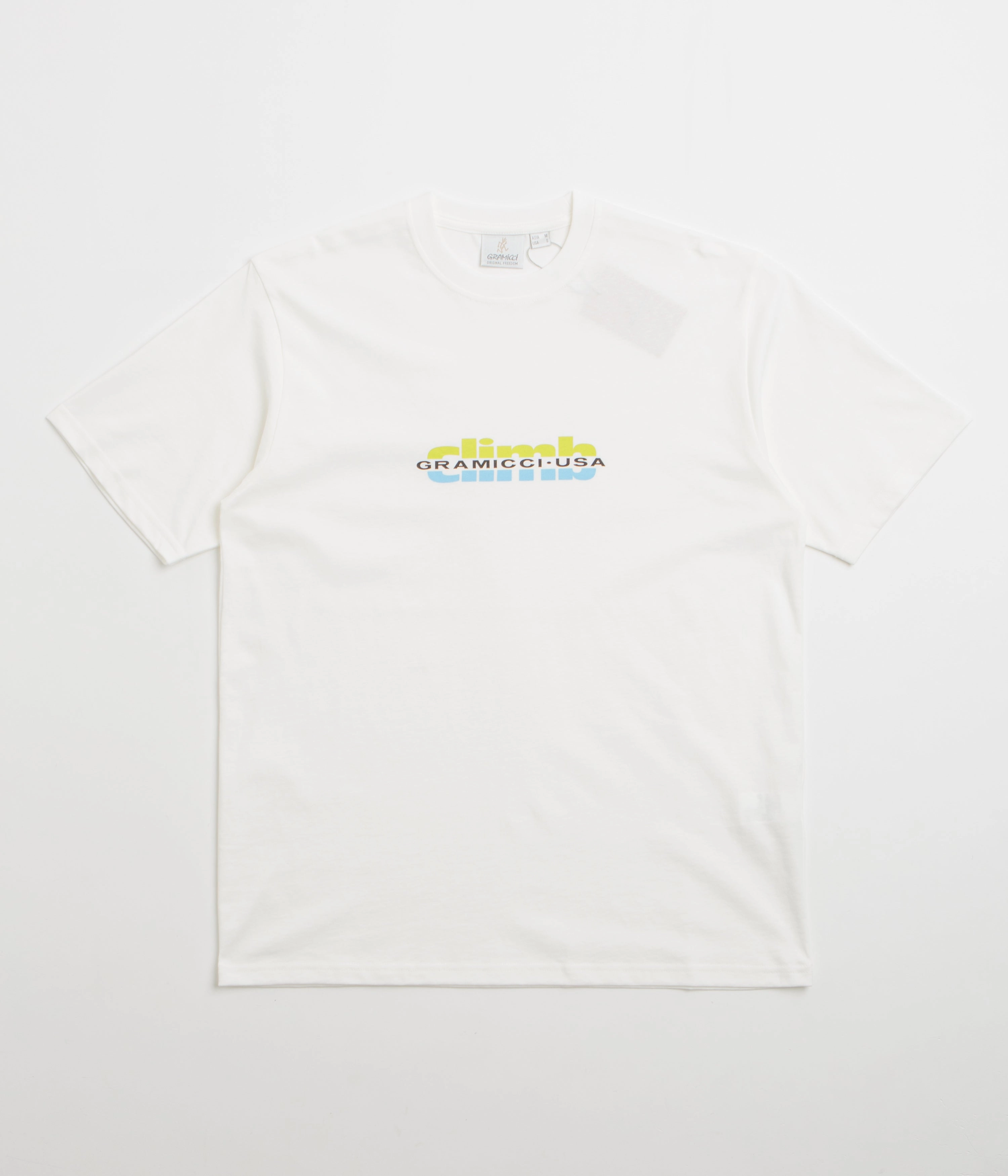 Gramicci Climb T-Shirt - White Daily Comfort
