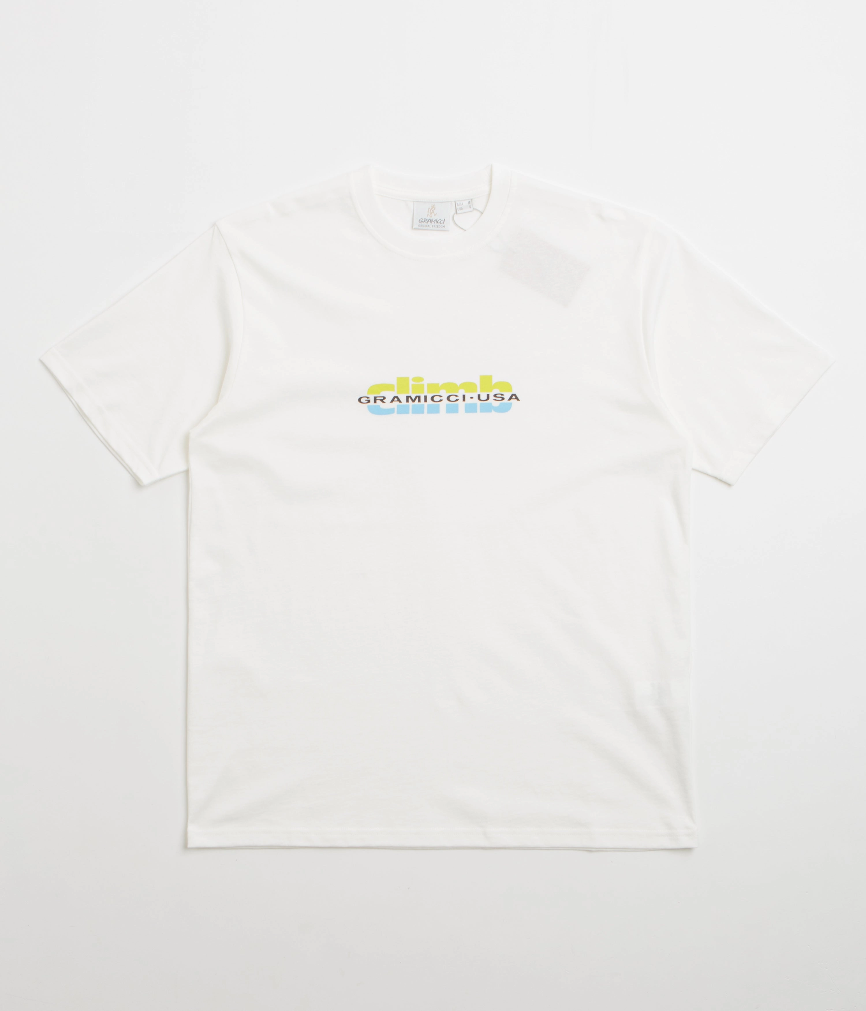 Light and Cozy Stylish Outfit Gramicci Climb T-Shirt - White