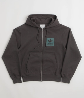 Gramicci Hemp Full Zip Hoodie - Deep Brown Urban Fashion