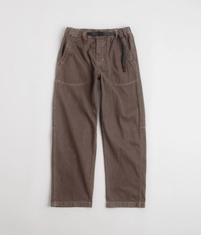 Low Profile Design Gramicci Japanese Slub Denim Pants - Amber