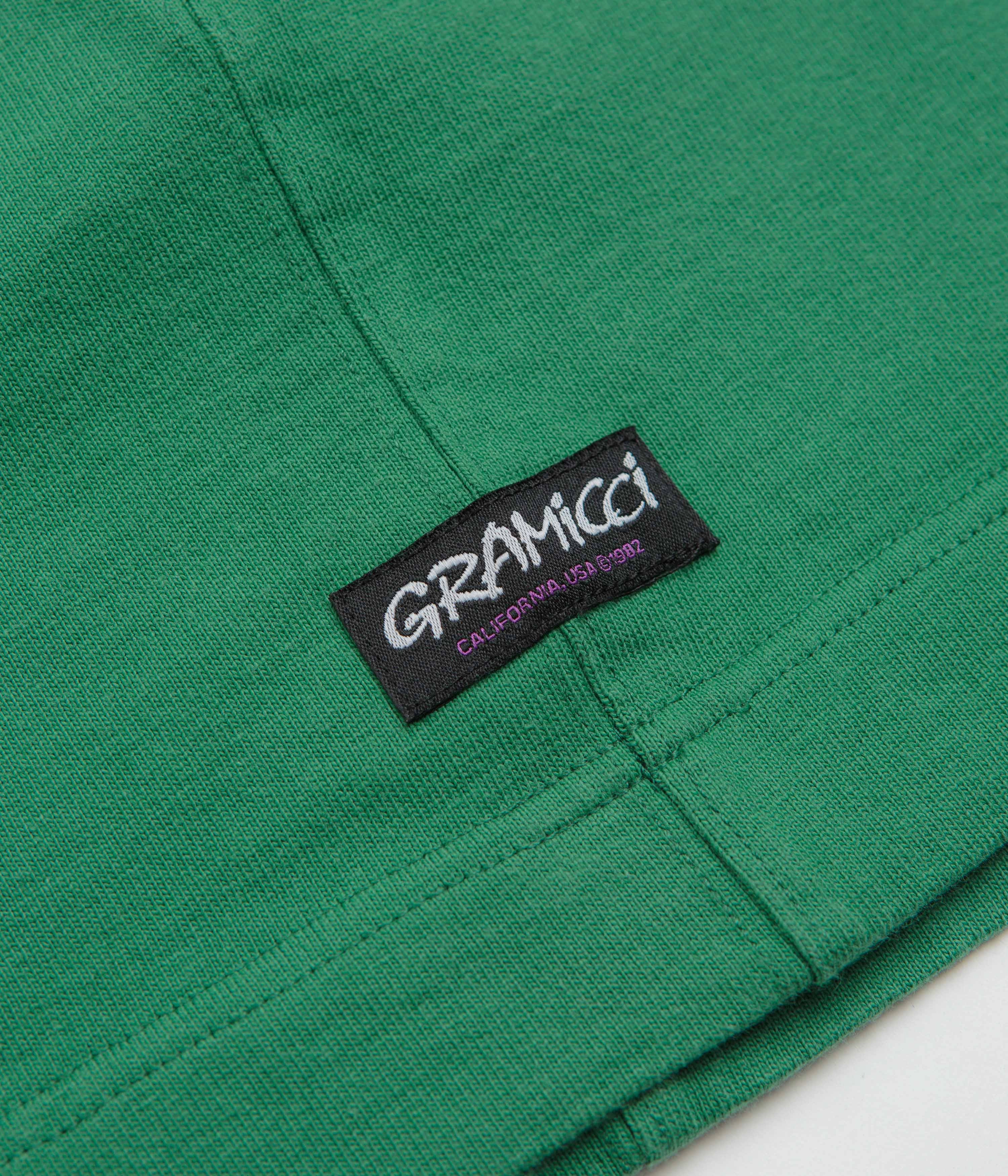 Gramicci Langdon Rugby Shirt - Cerulean / Emerald Snag Free Surface