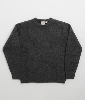 Chill Apparel Gramicci Mohair Crewneck Sweatshirt - Charcoal