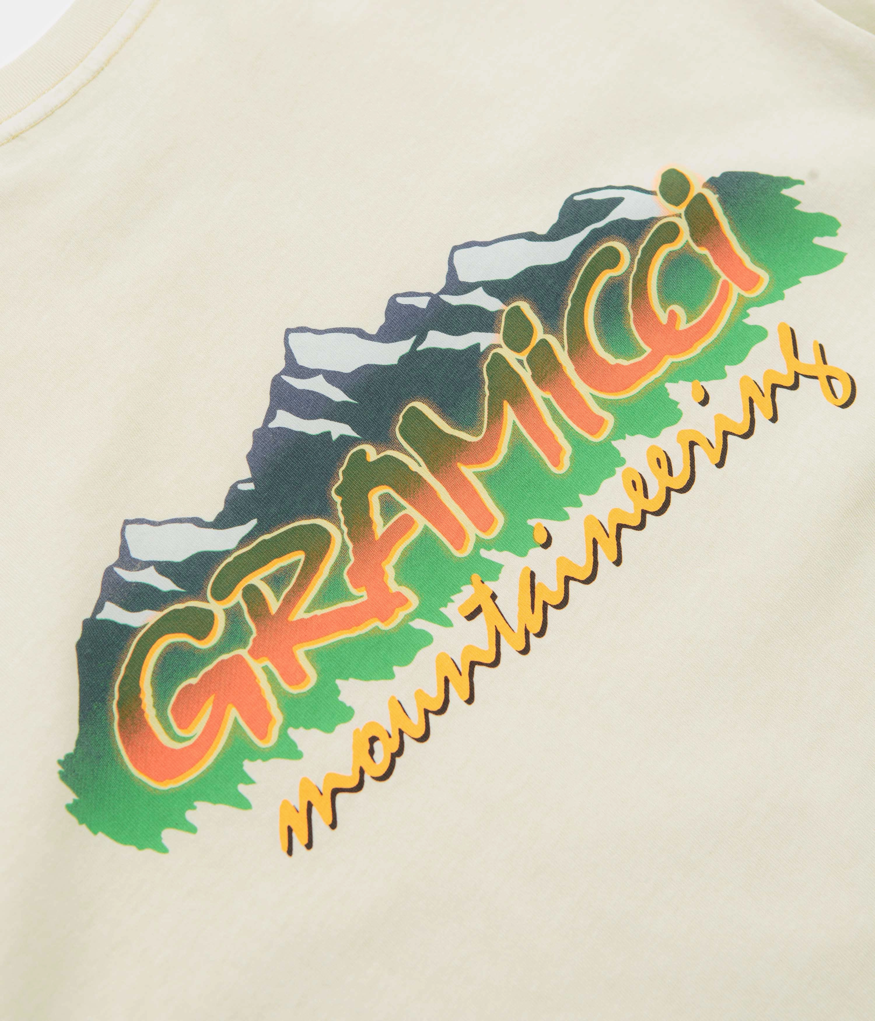 Gramicci Mountaineering T-Shirt - Natural Pigment Sun Protection EasyCare Fabric