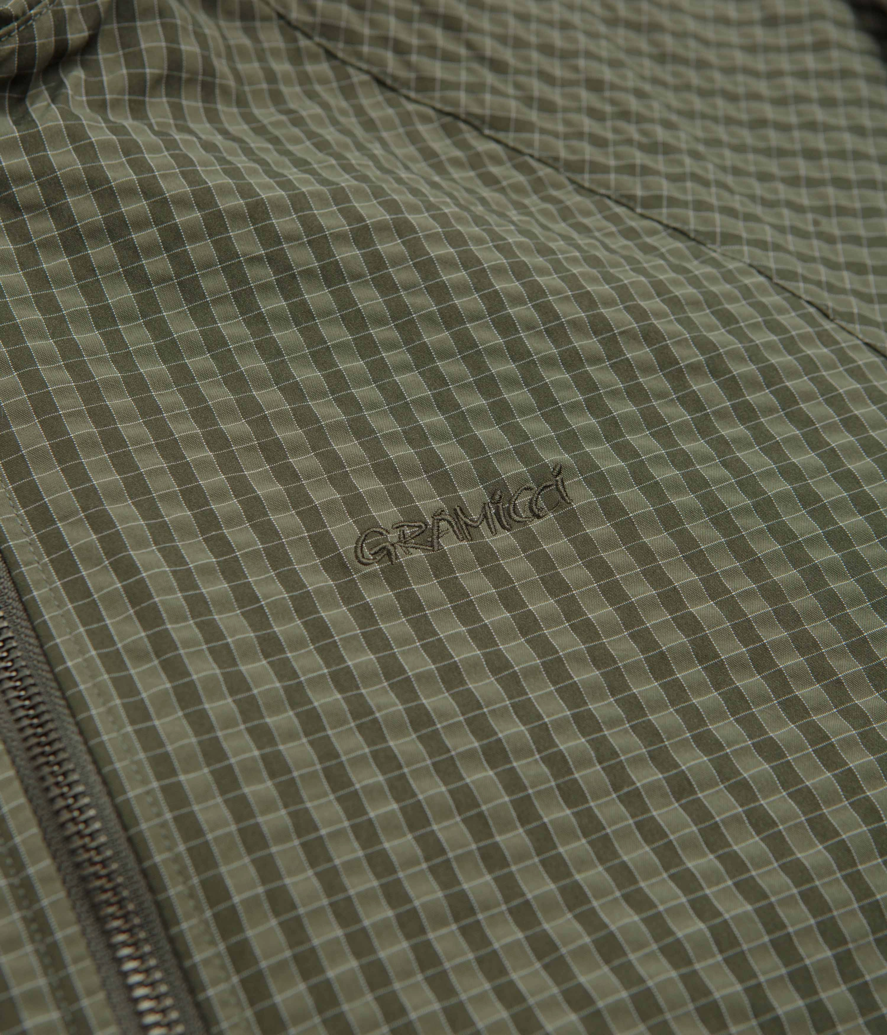 Gramicci Northside Plaid Jacket - Olive Report Preserve