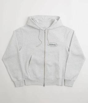 Gramicci Original Freedom Full Zip Hoodie - Heather Ash Deer like Monogrammable