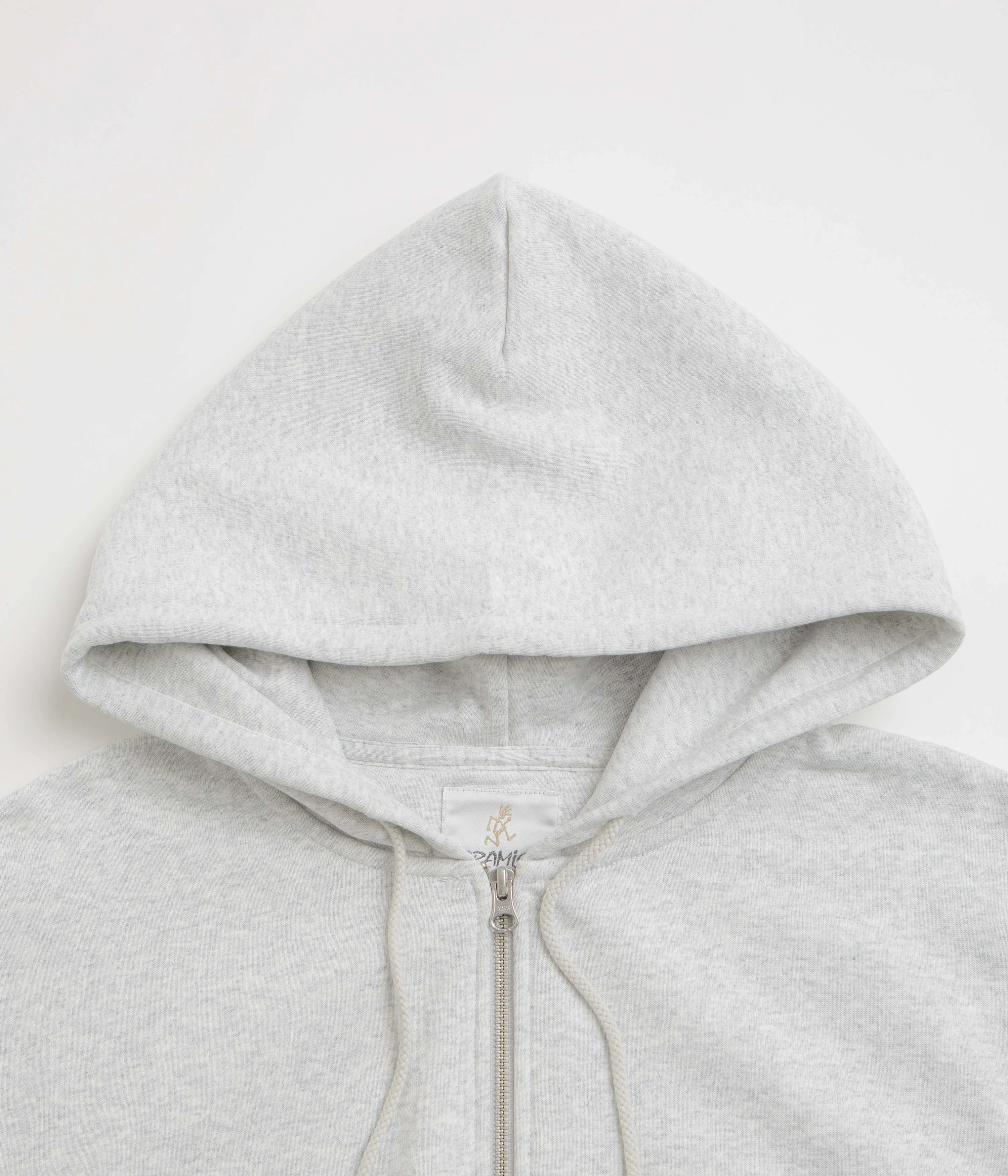 Tapir like Gramicci Original Freedom Full Zip Hoodie - Heather Ash