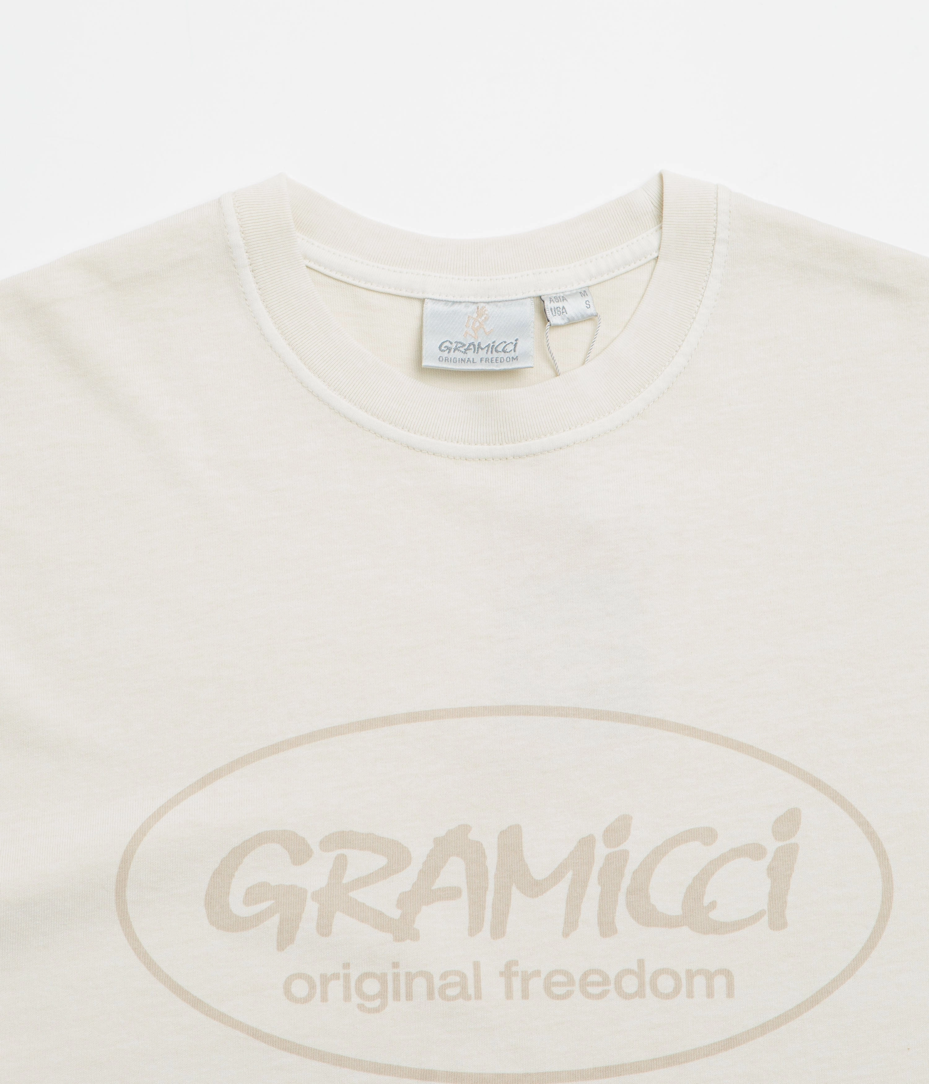 City Casual Gramicci Original Freedom T-Shirt - Natural Pigment