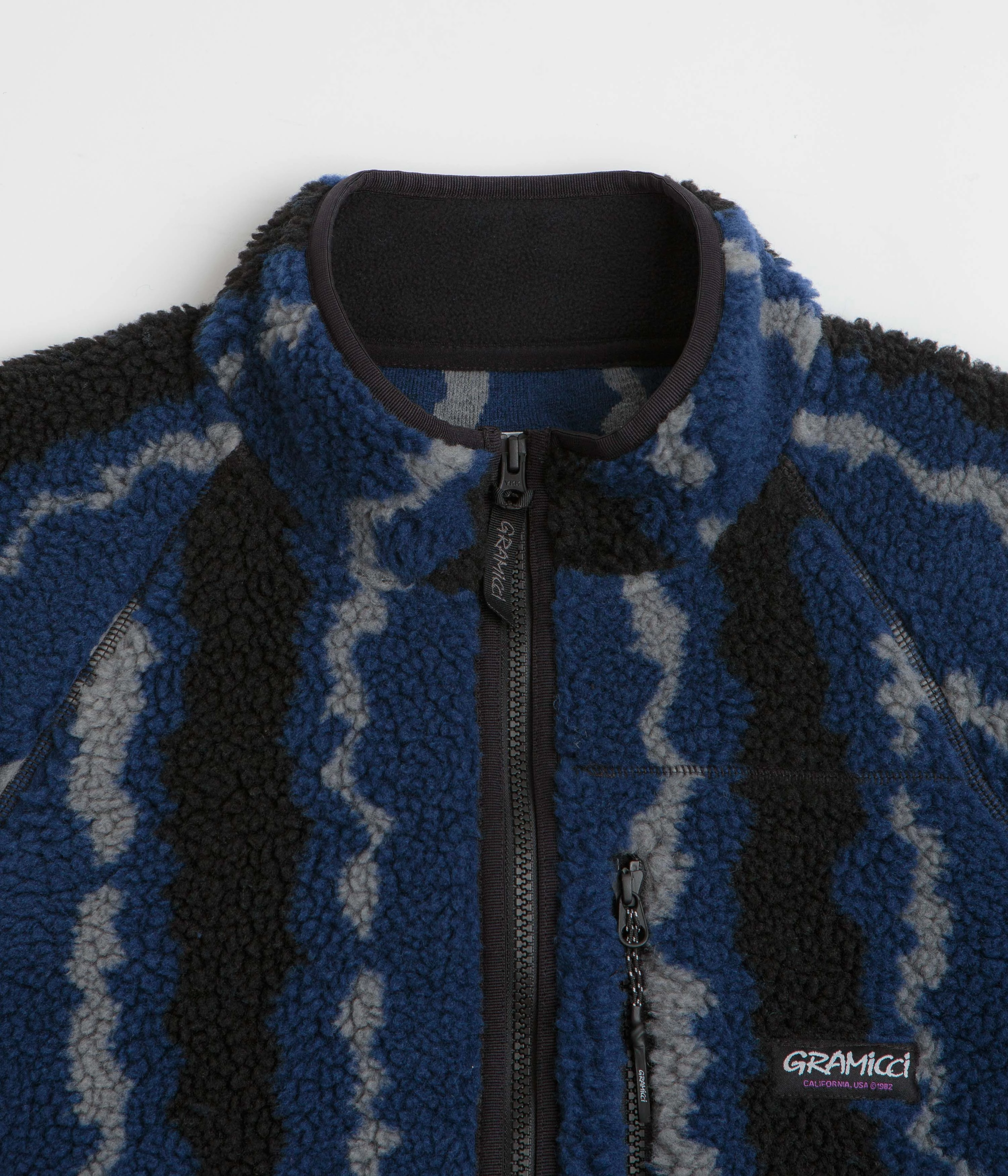 Selection Gramicci Sherpa Jacket - Navy Ripple