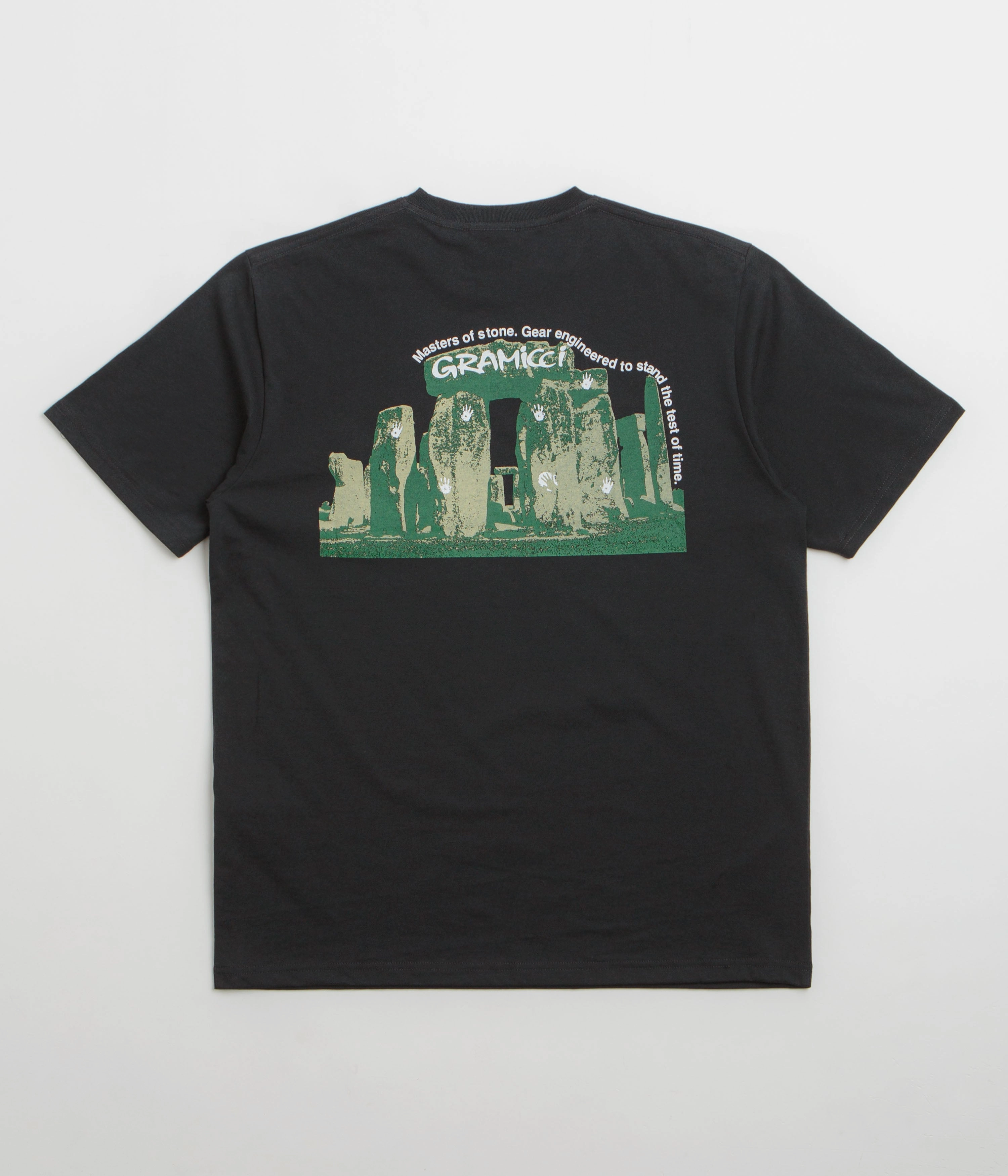 EnhancedDurabilityFinish Lightweight Weave Gramicci Stonehenge T-Shirt - Vintage Black