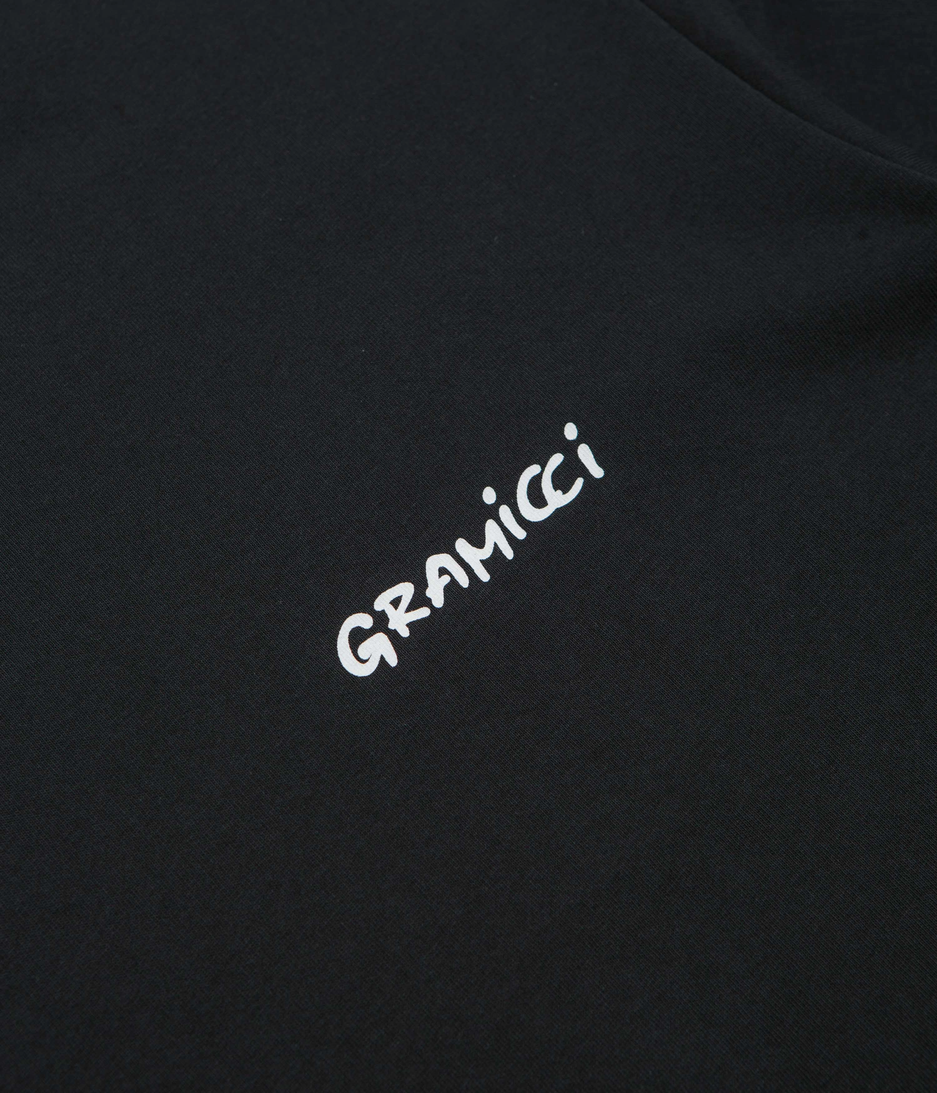 Casual Comfort DoubleStitched Seams Gramicci Stonehenge T-Shirt - Vintage Black