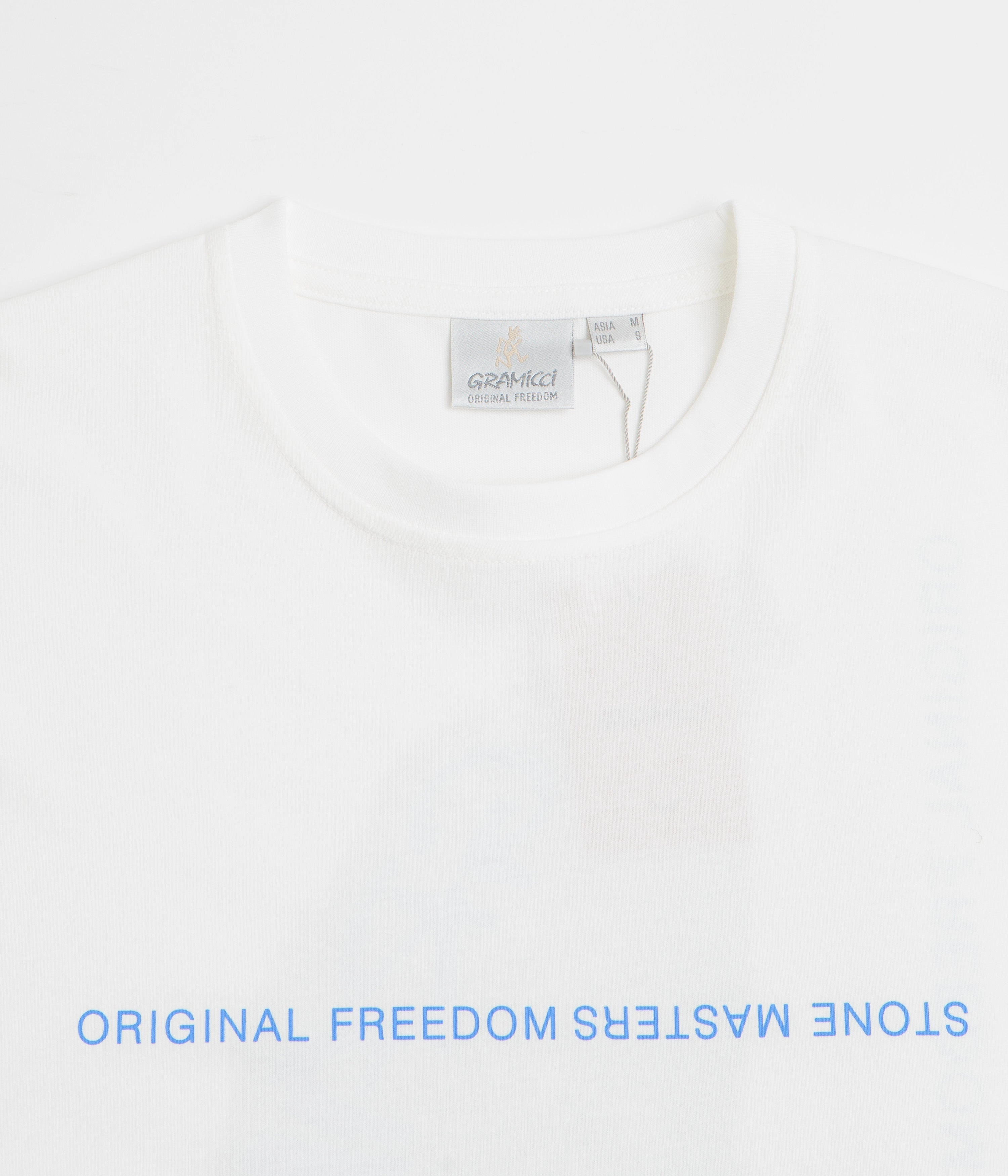 Chic and Soft Good stretch Gramicci Stonemasters Graphic T-Shirt - White