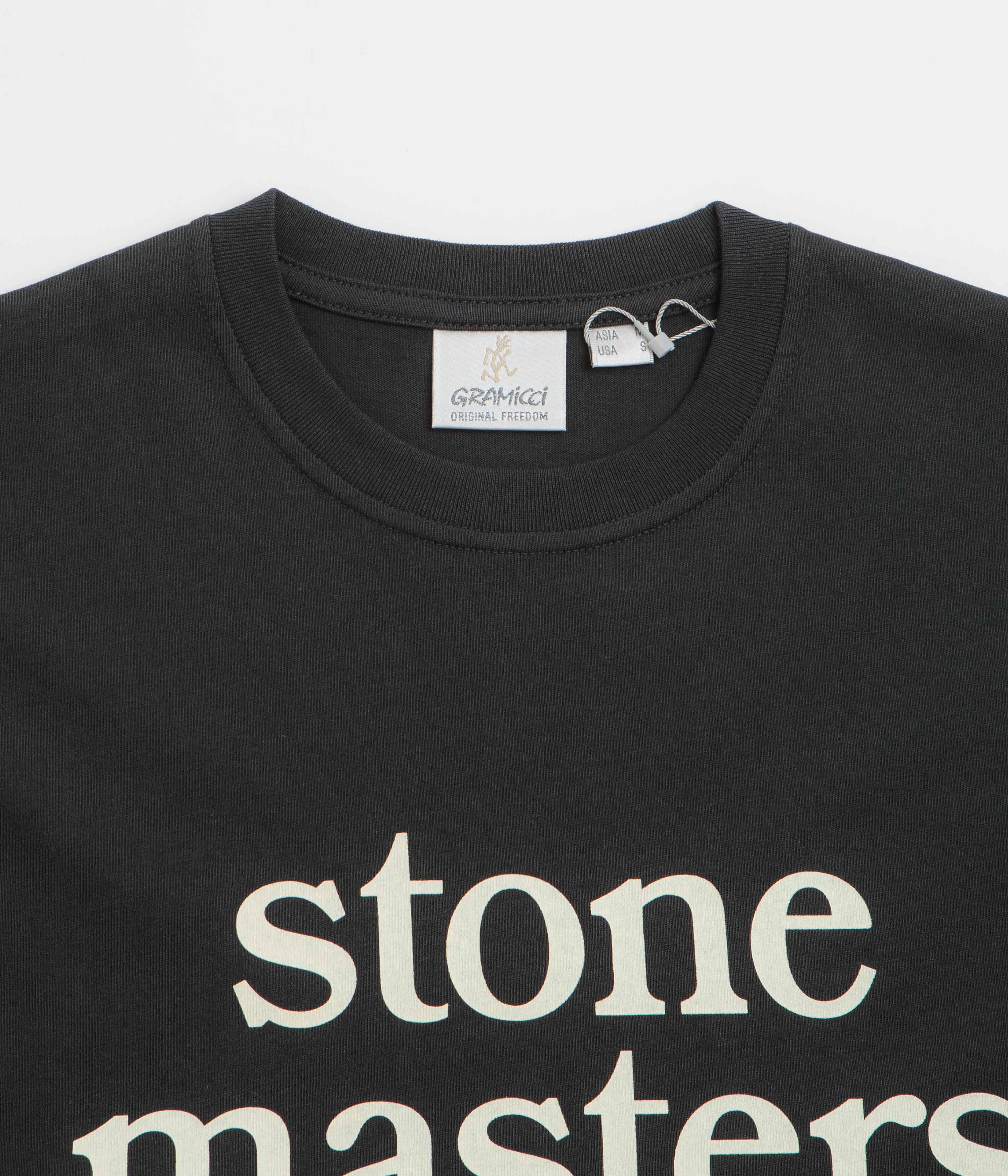 Wrinkle-Free Gramicci Stonemasters T-Shirt - Vintage Black