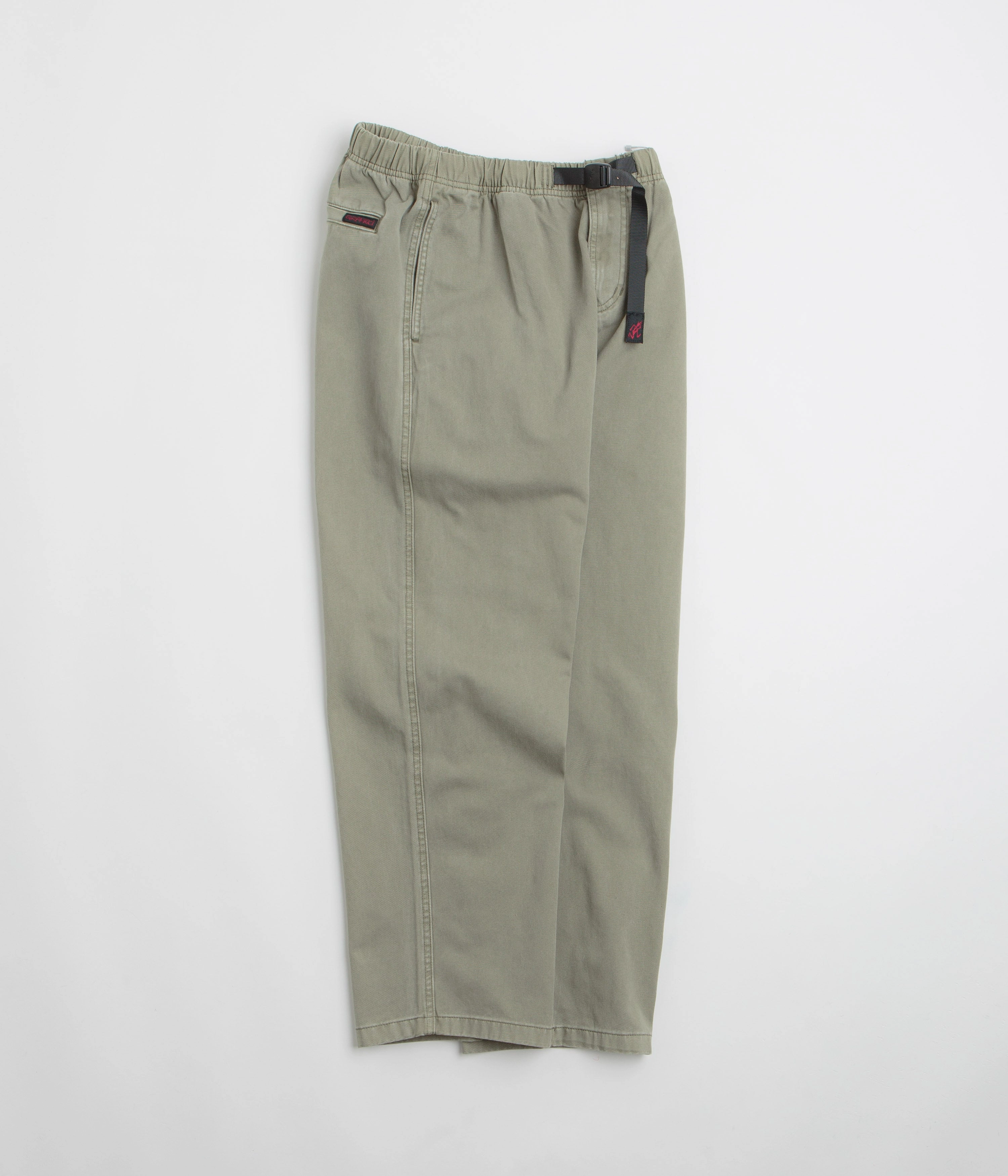 Stretchable Wear Gramicci Straight Fit G Pants - Herb Pigment