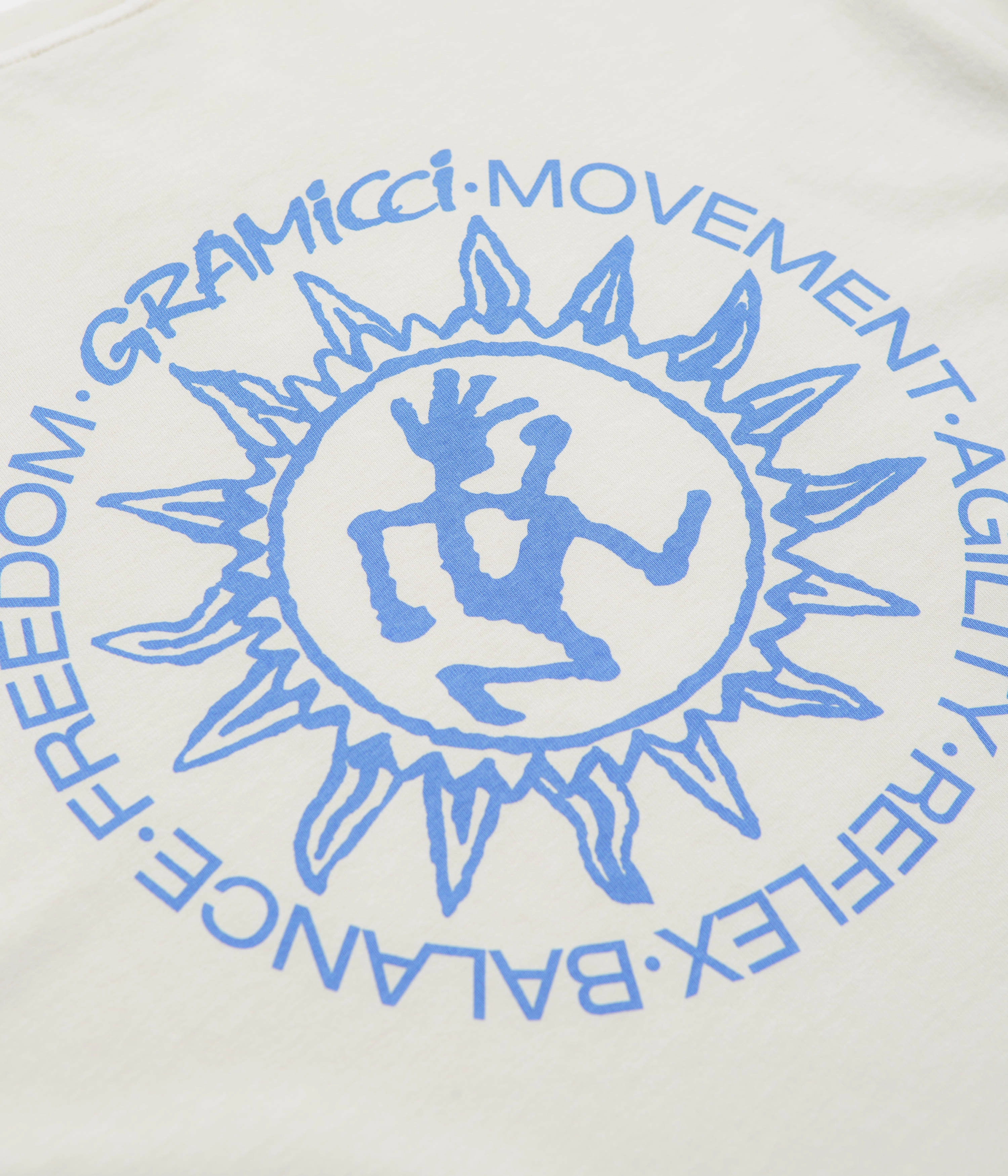 Weekend Wear Non Restrictive Cut Gramicci Sun T-Shirt - Natural Pigment