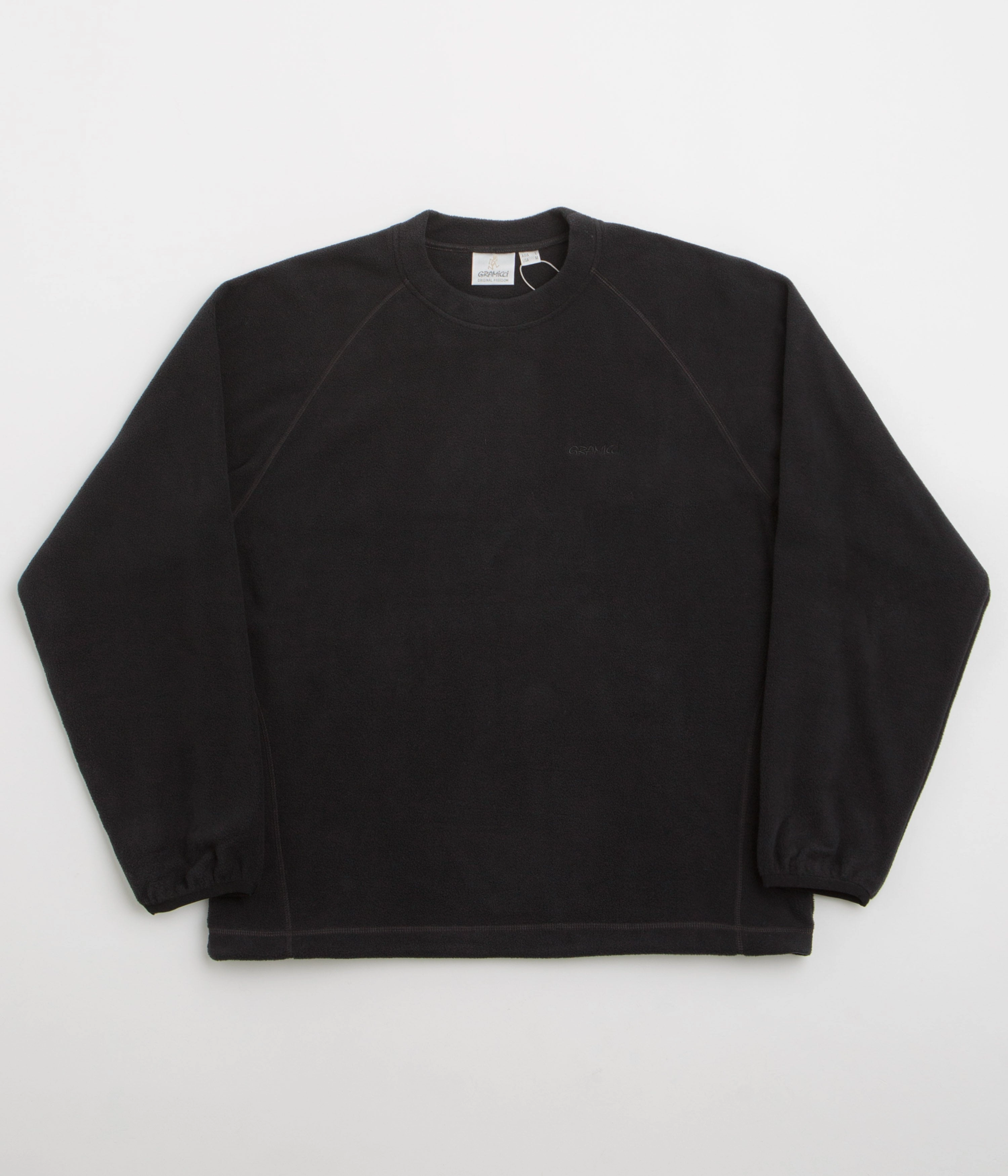 Gramicci Thermal Fleece Crewneck Sweatshirt - Black product return policy