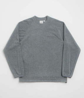 Gramicci Thermal Fleece Crewneck Sweatshirt - Heather Grey Casual apparel