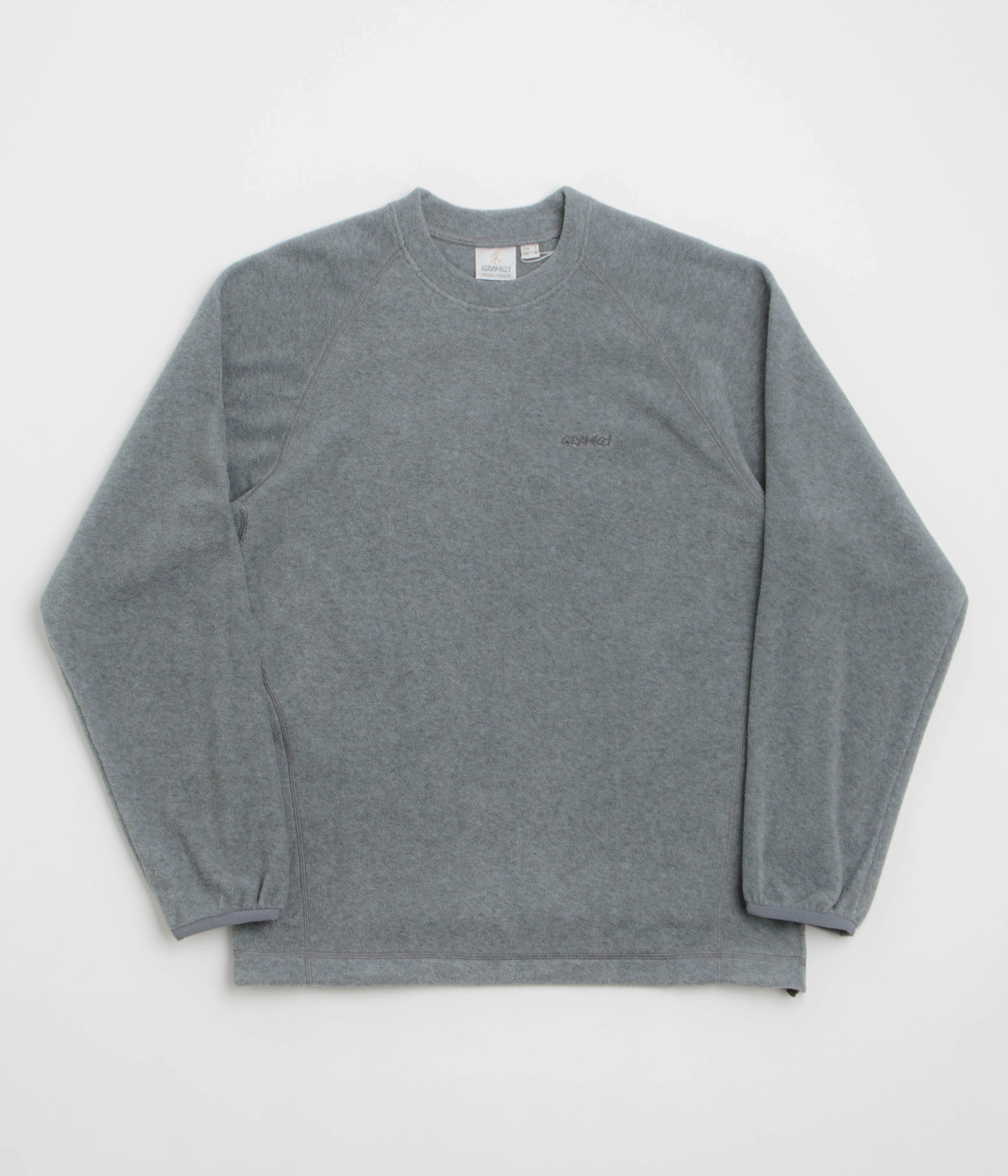 Gramicci Thermal Fleece Crewneck Sweatshirt - Heather Grey Casual apparel