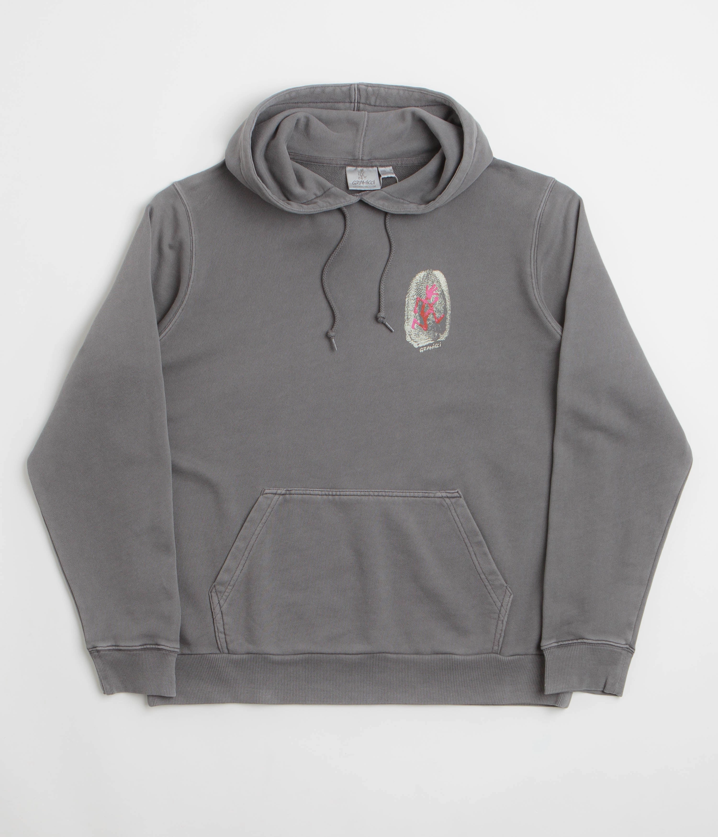 Gramicci Thumbprint Hoodie - Charcoal Pigment restaurant dining