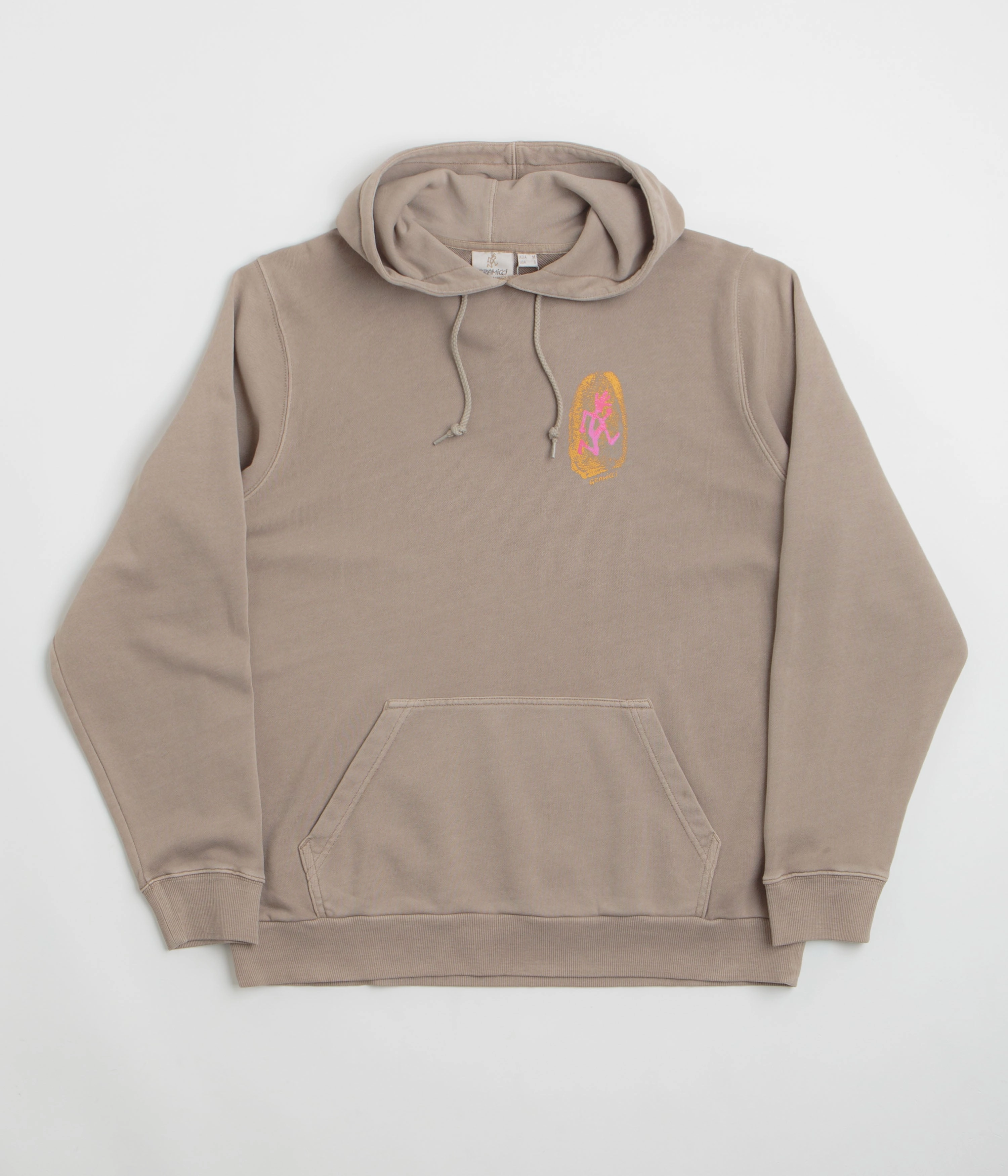 Low Impact Processing Gramicci Thumbprint Hoodie - Sand Pigment