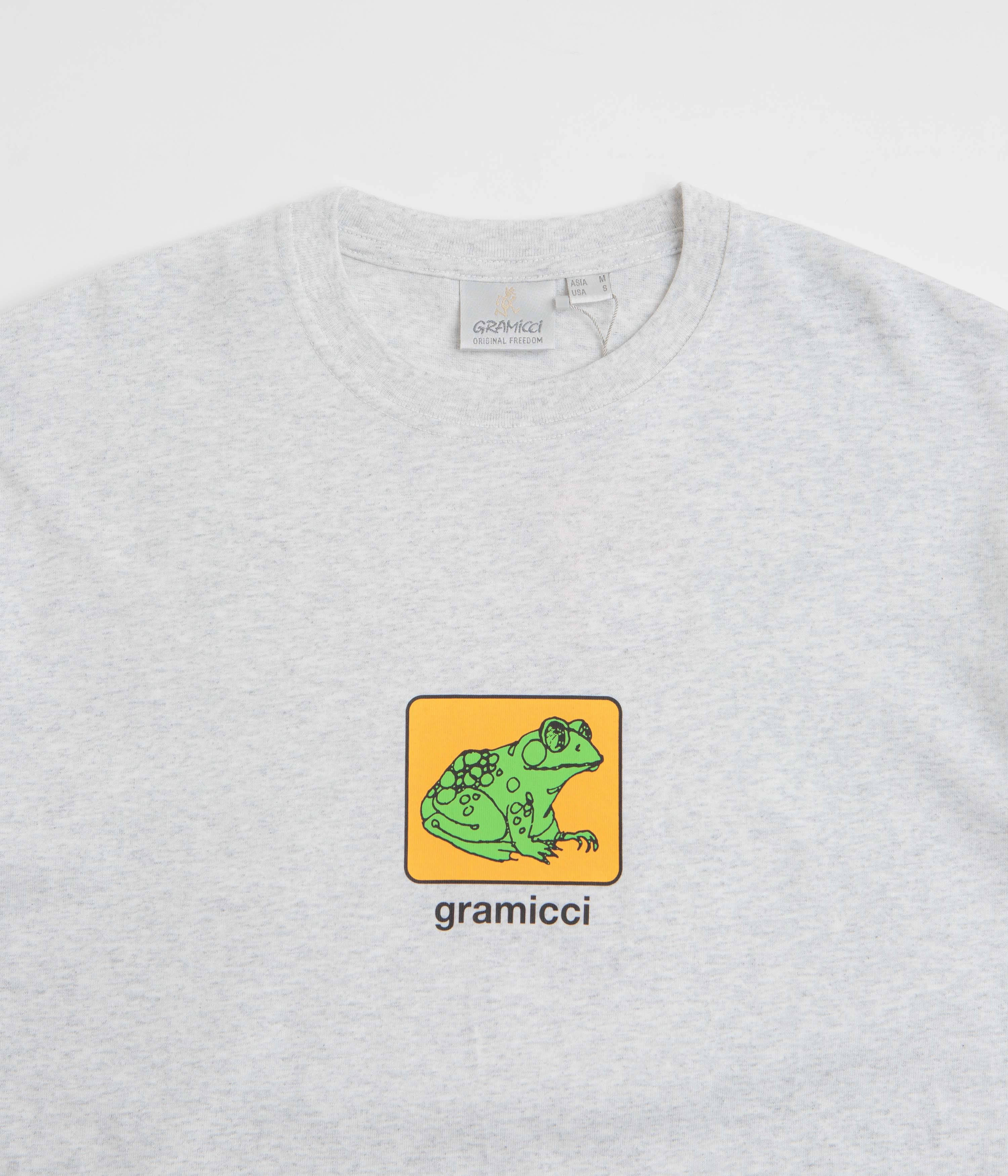 Gramicci Toad T-Shirt - Heather Ash Thermal regulation
