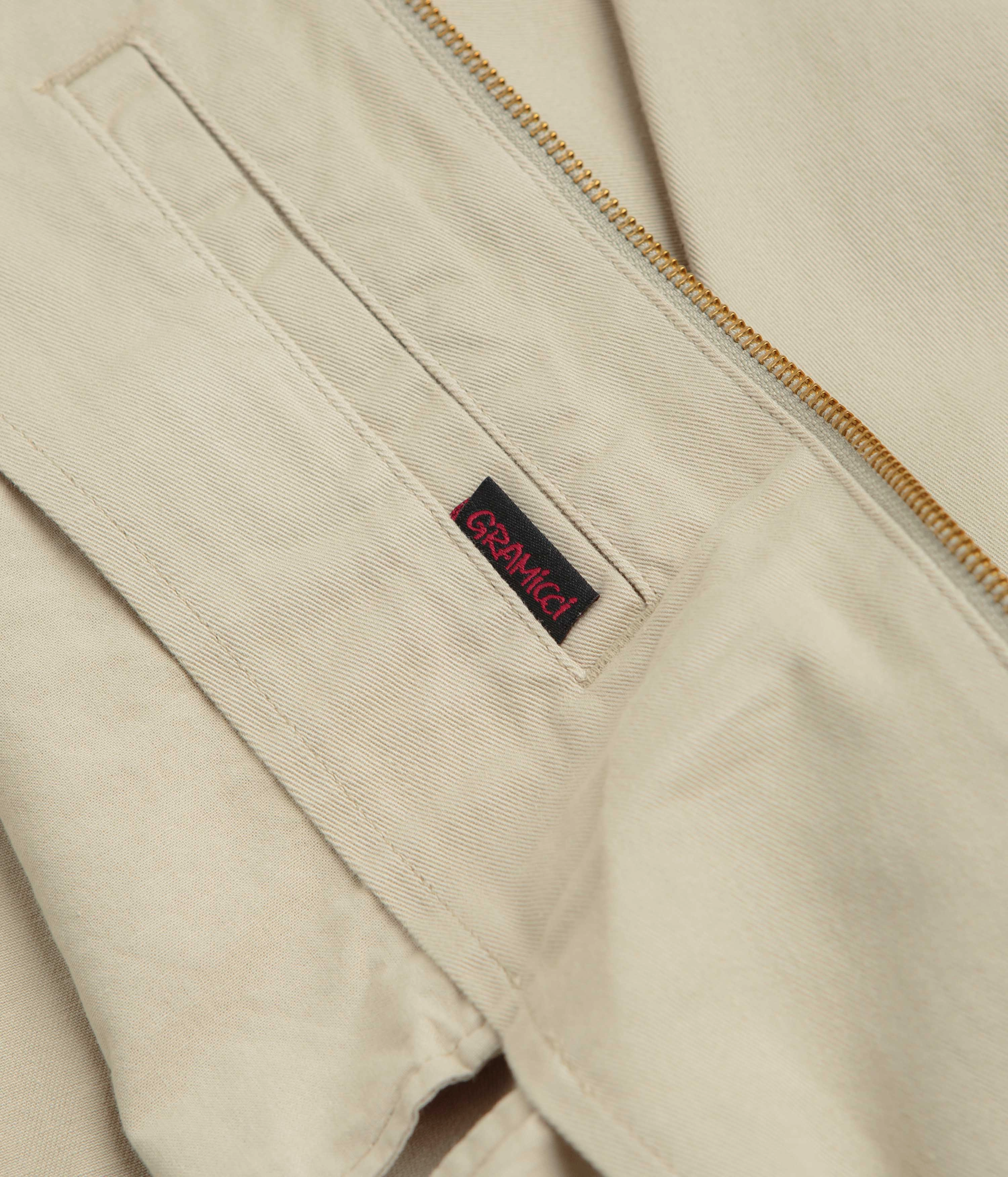 Gramicci Twill-Around Jacket - Oat Adaptive Layering System Smooth Feel