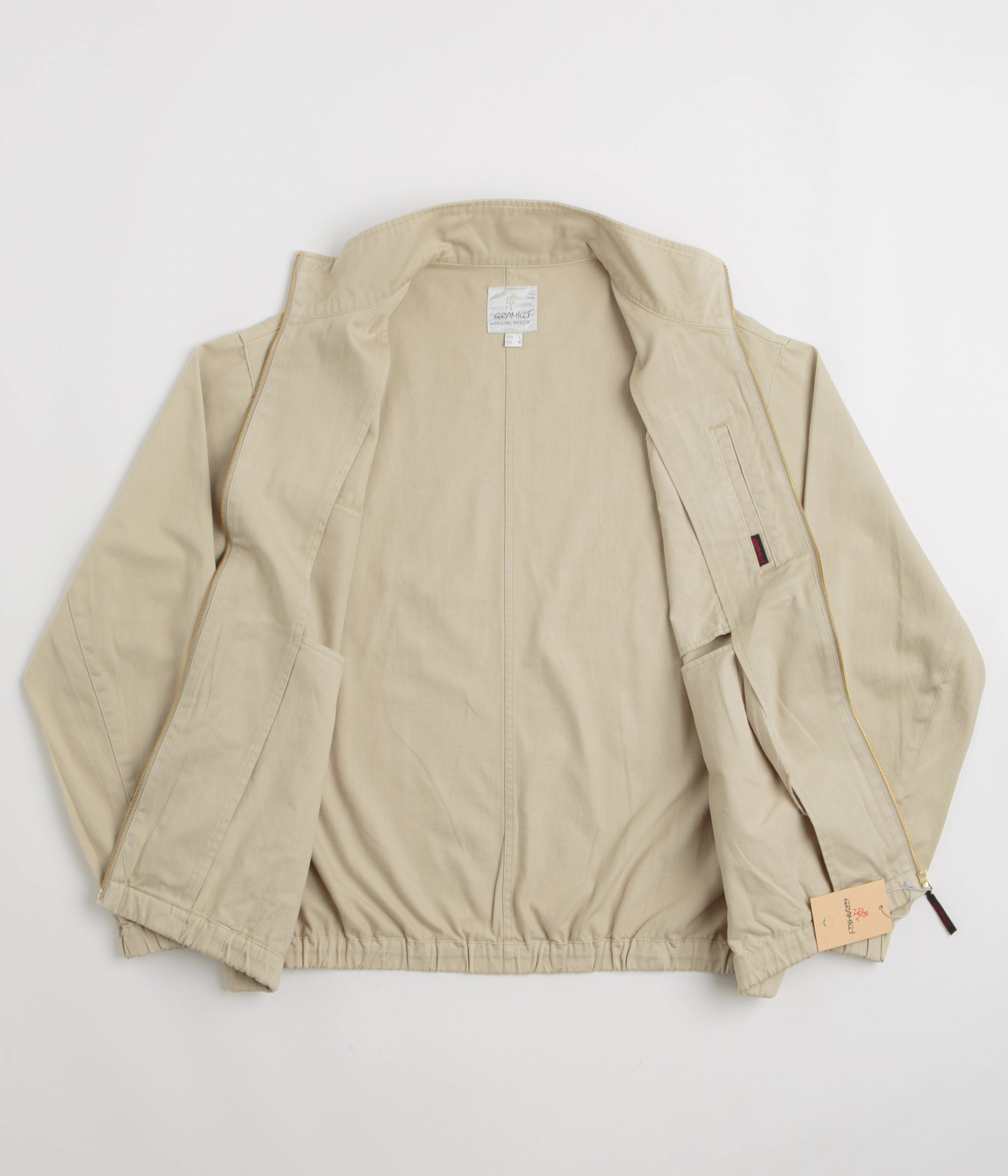 Light Function All Day Comfort Gramicci Twill-Around Jacket - Oat