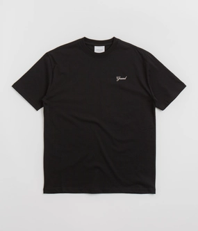 in demand Grand Collection Script T-Shirt - Black / Black