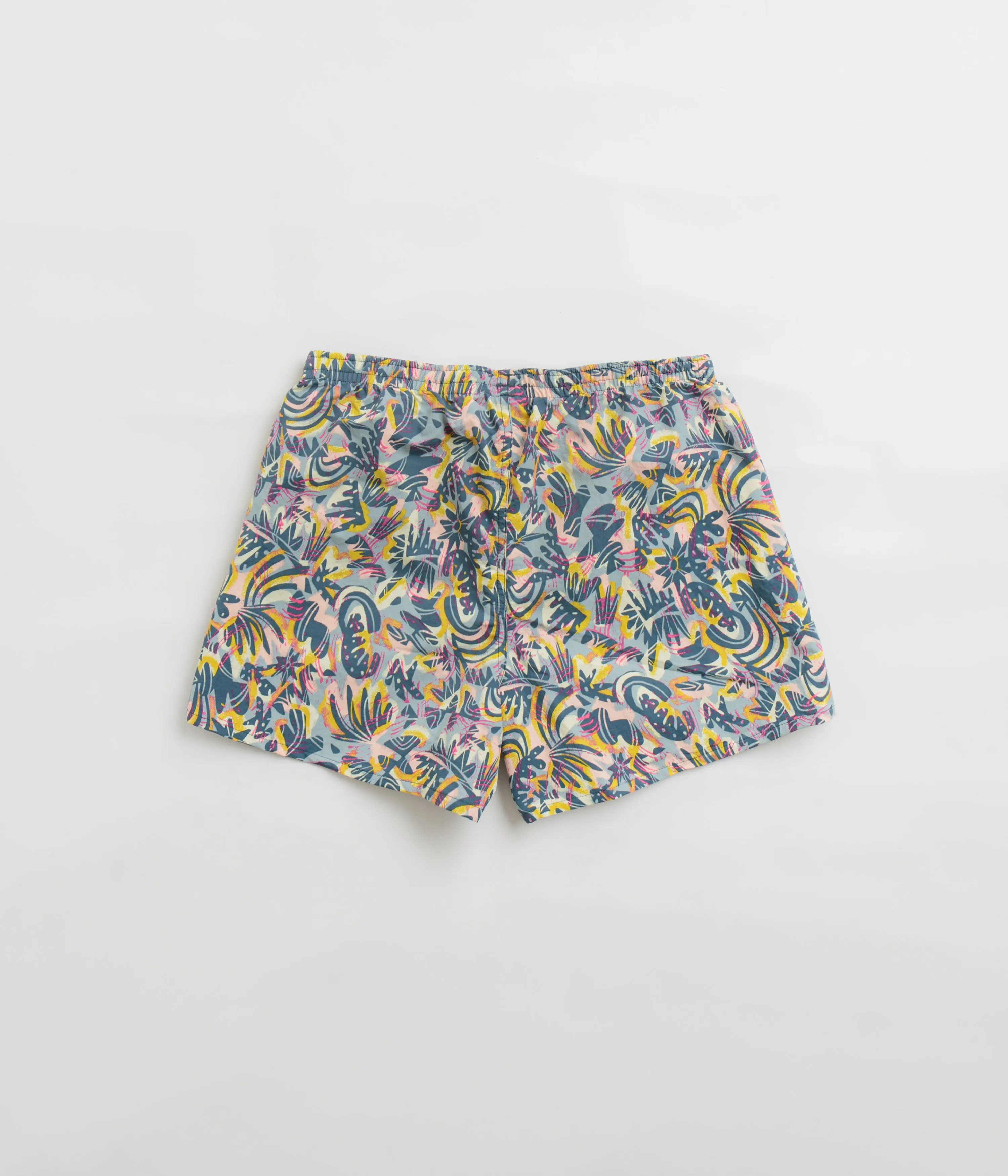 Day Out Patagonia Womens Baggies 5" Shorts - Wild Botanist: Tidal Teal