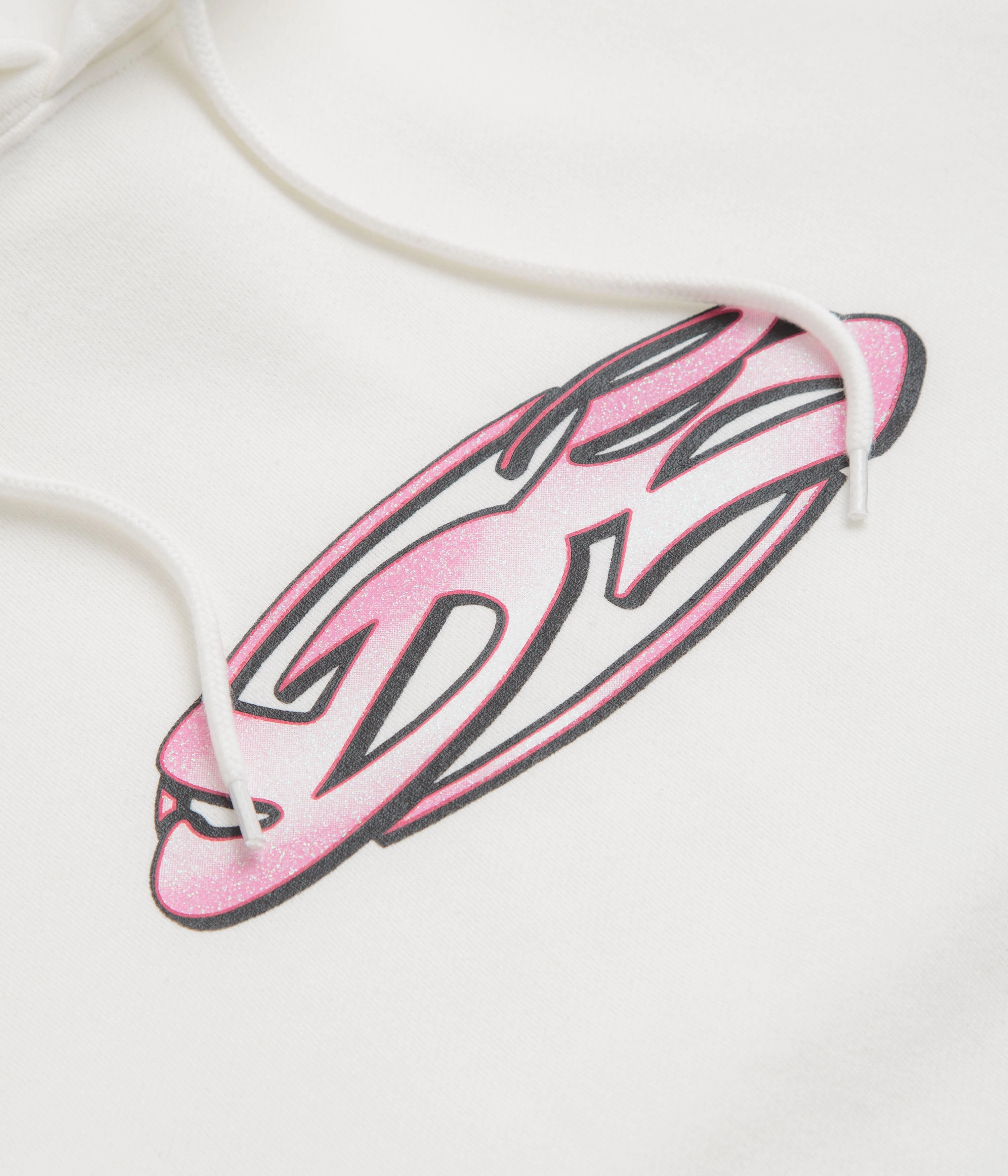 Teenager High Neck Yardsale Hurley Hoodie - Off White