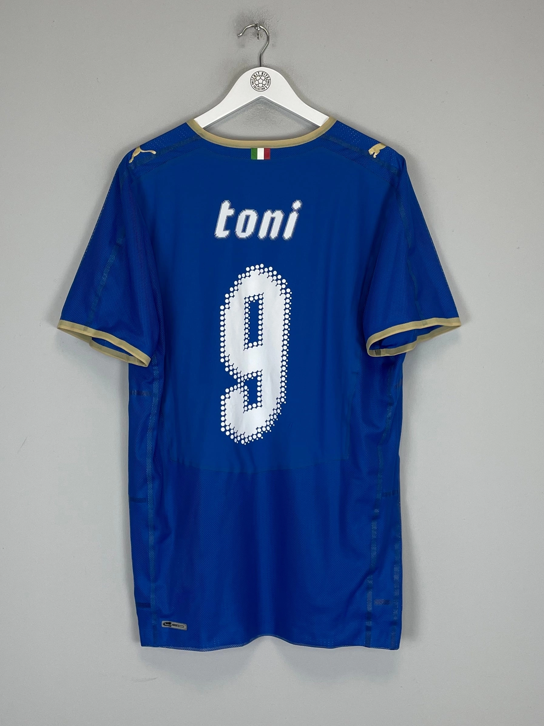 2008/09 ITALY TONI #9 *PLAYER ISSUE* HOME SHIRT (XXL) PUMA Fast Response
