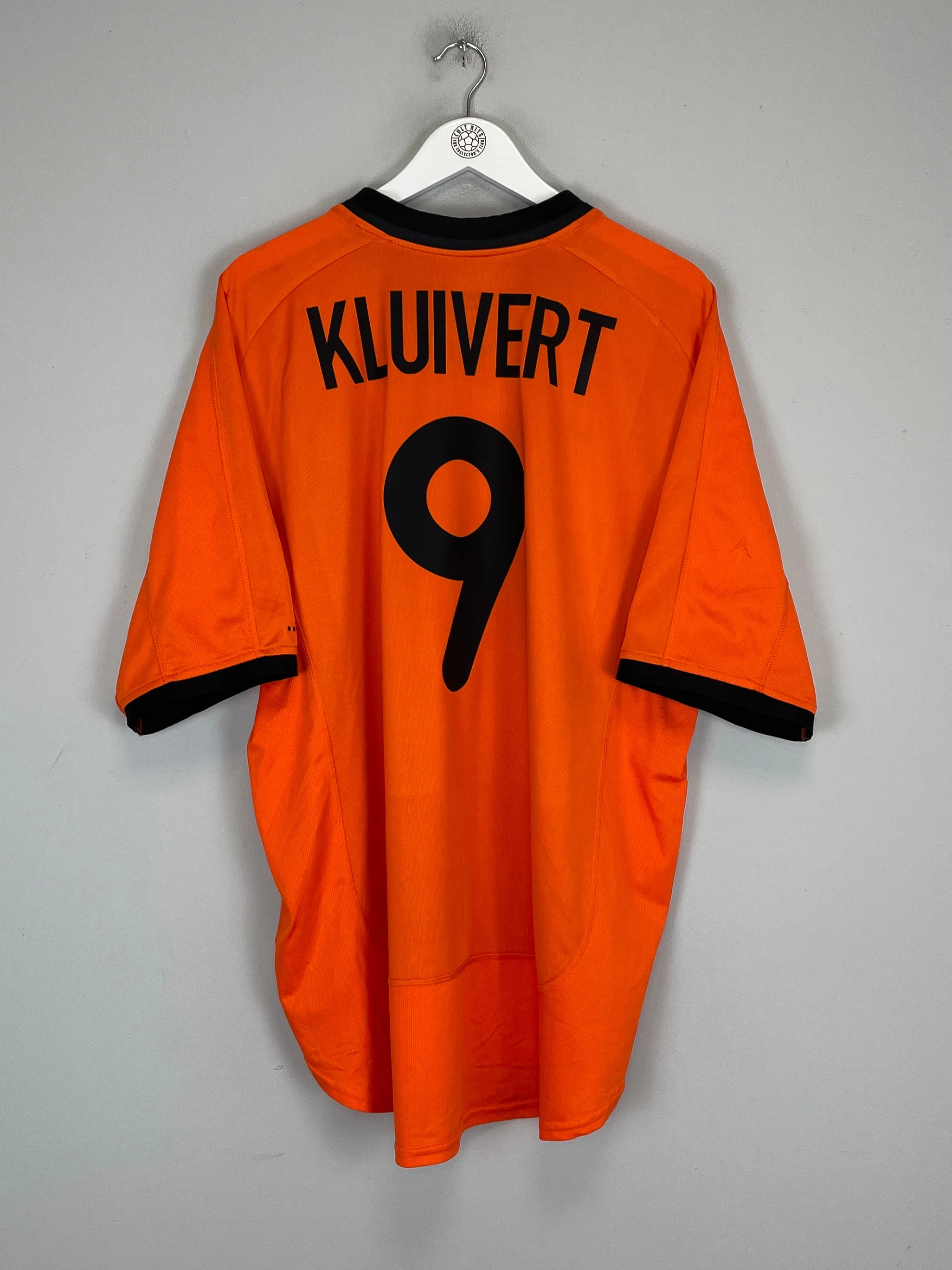 Casual Performance 2000/02 NETHERLANDS KLUIVERT #9 HOME SHIRT (XXL) NIKE