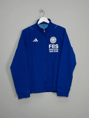 Comfort Wear applique venue 2023/24 LEICESTER CITY TRACK JACKET (M) ADIDAS