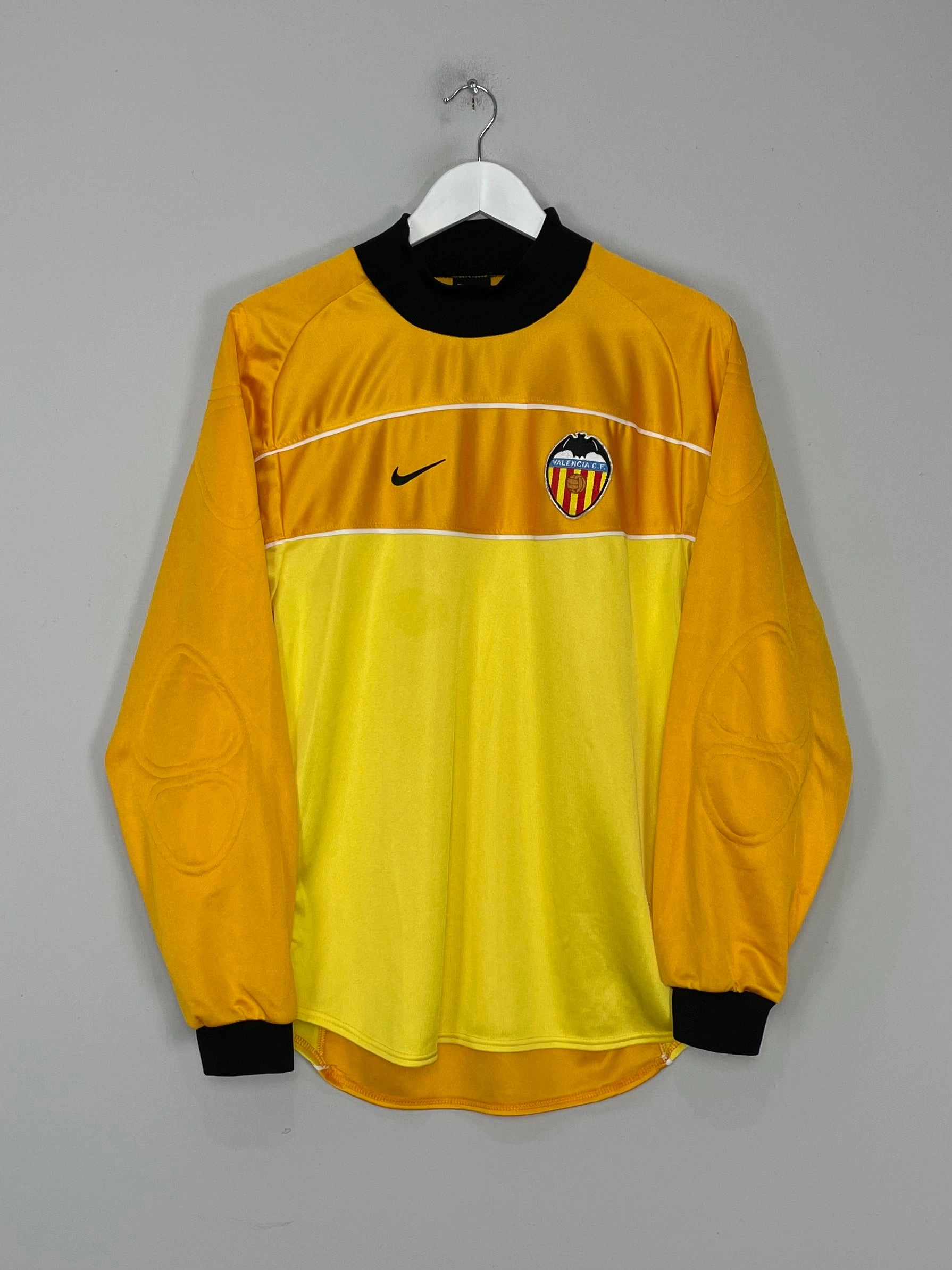 2001/02 VALENCIA GK SHIRT (S) NIKE Low Bulk Construction