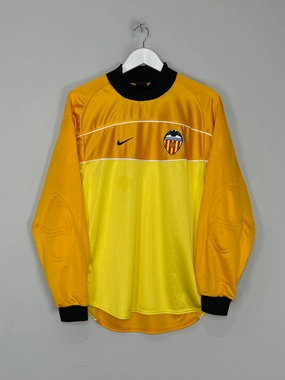 2001/02 VALENCIA GK SHIRT (S) NIKE Low Bulk Construction