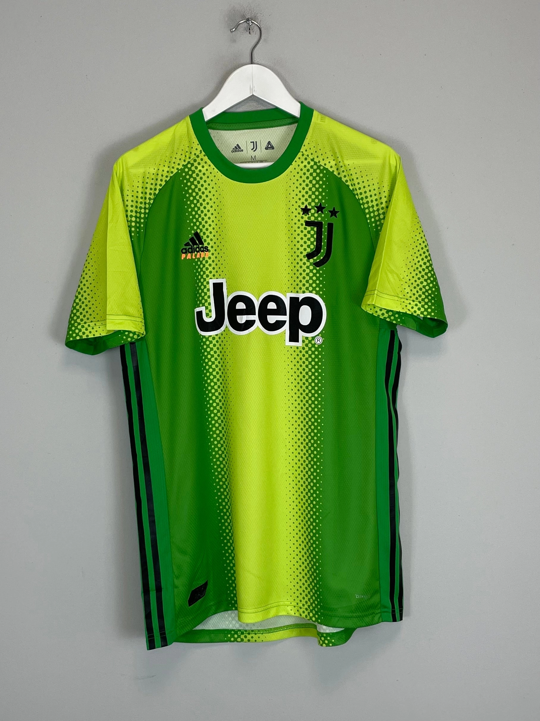 Ventilated Side Gussets Lean Motion 2019/20 JUVENTUS X PALACE *AUTHENTIC* GK SHIRT (M) ADIDAS