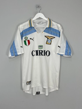 Neutral Style Stretchable Seams 1999/00 LAZIO *CENTENARY* AWAY SHIRT (XL) PUMA