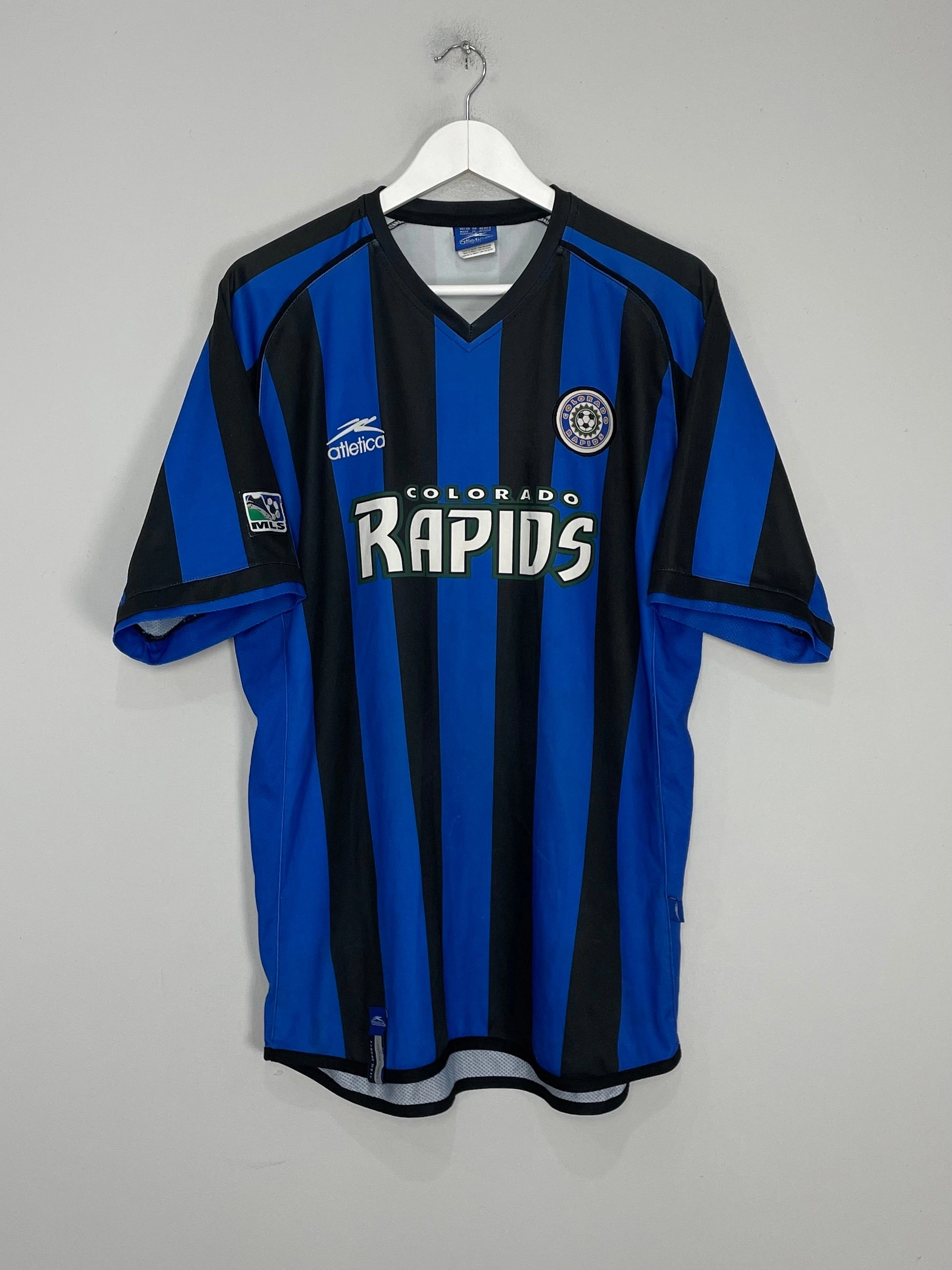 2003/04 COLORADO RAPIDS HOME SHIRT (XL) ATLETICA Reliable Fit