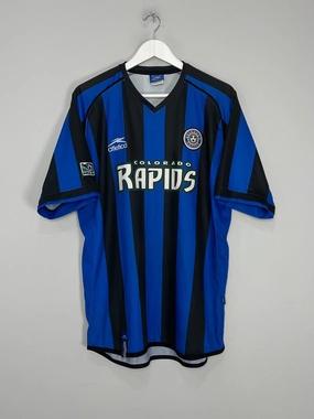 2003/04 COLORADO RAPIDS HOME SHIRT (XL) ATLETICA Reliable Fit