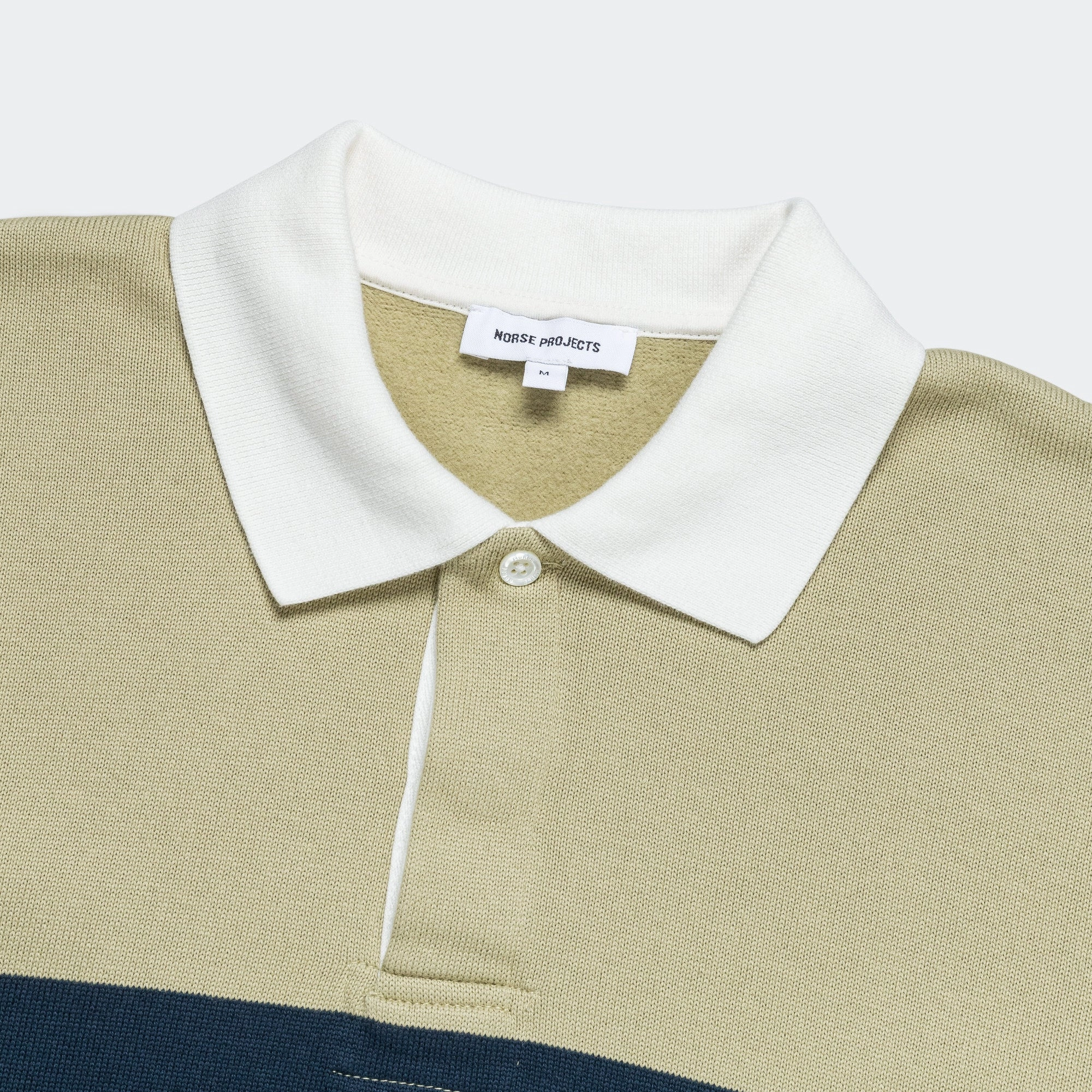 Regular Fit Ruben Brushed Striple LS Polo - Elm