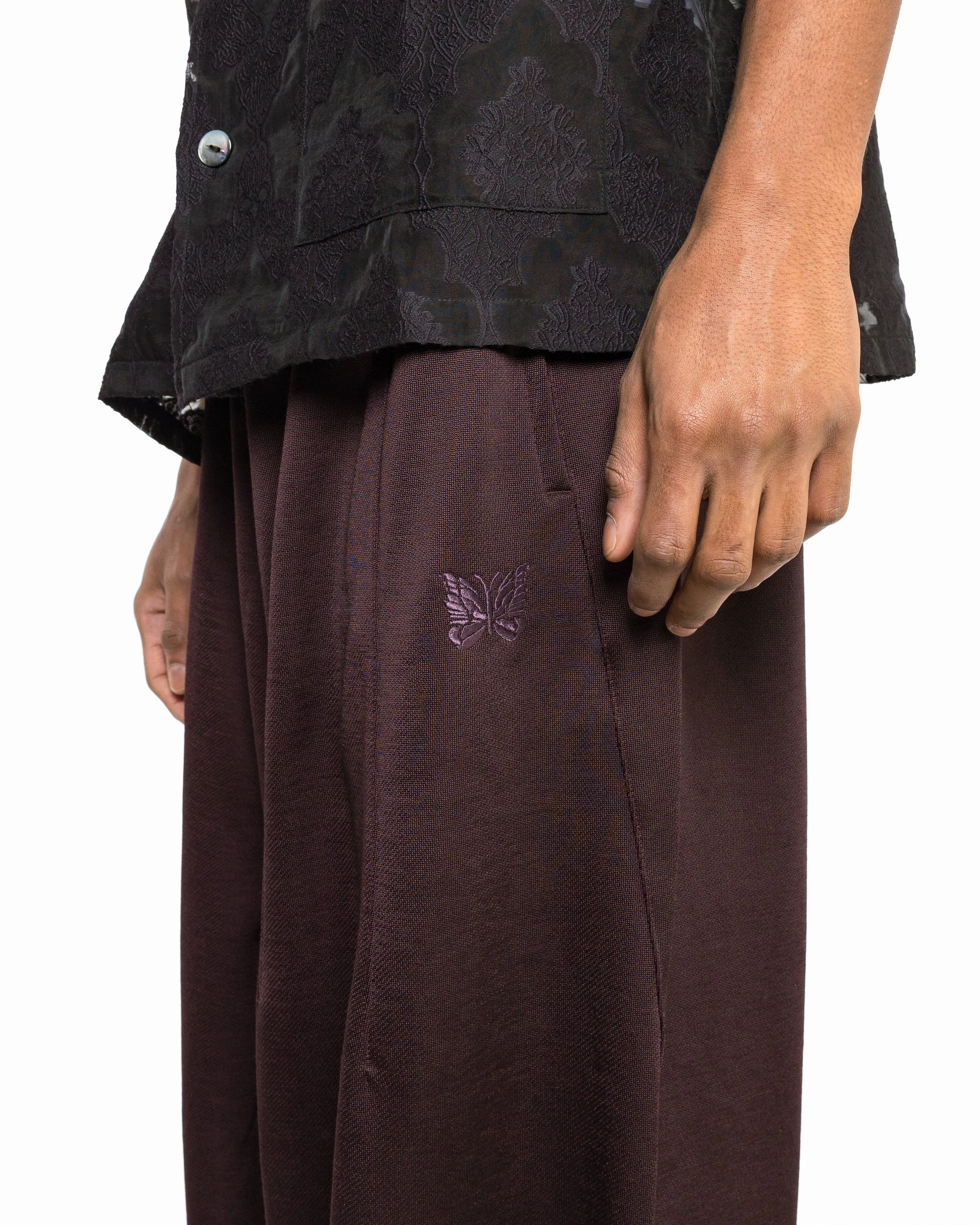 Flattering Shape Quick Adjust Fit H.D. Sweat Pant - Dark Purple Bright Jersey