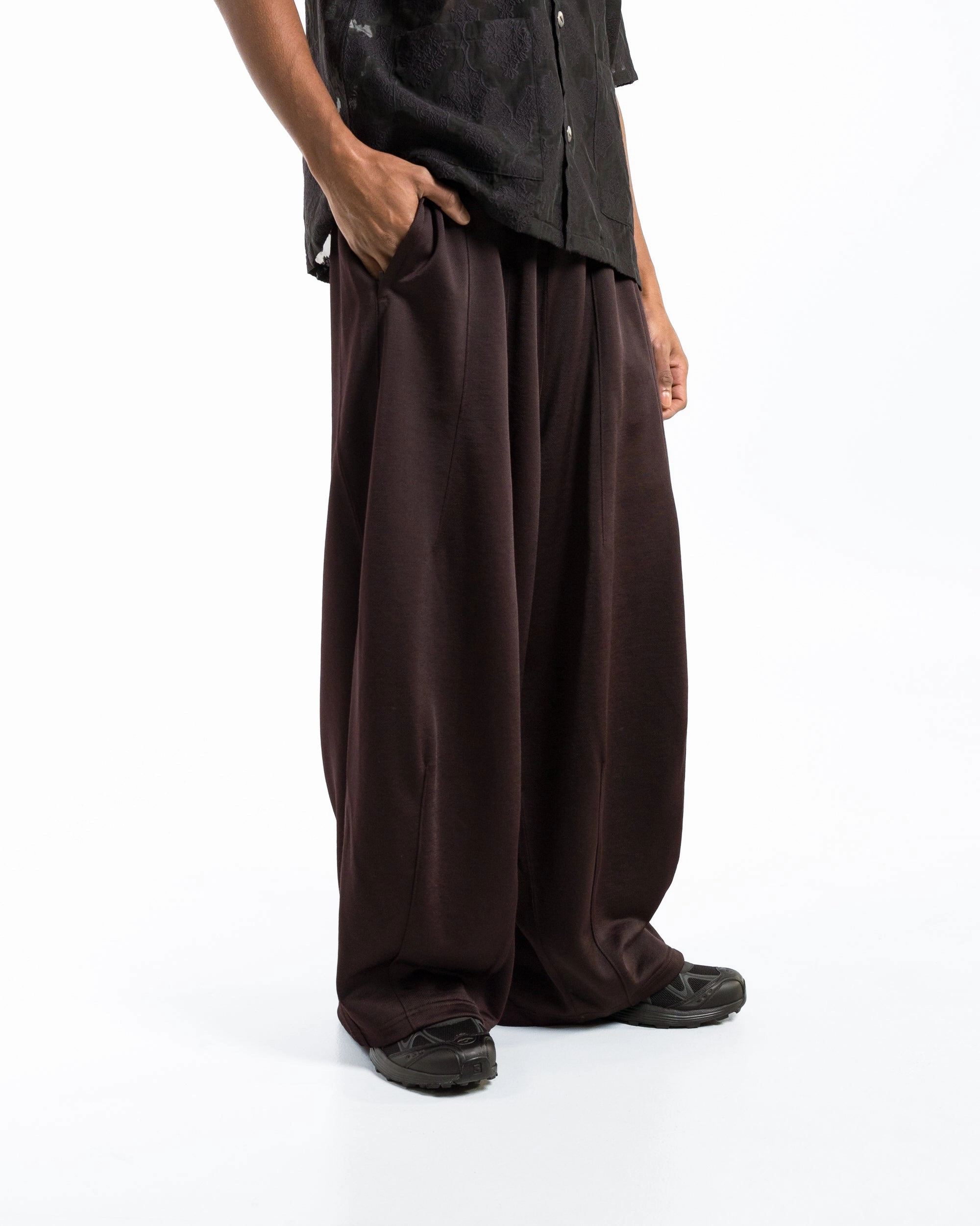 H.D. Sweat Pant - Dark Purple Bright Jersey HiddenPockets Dynamic Motion