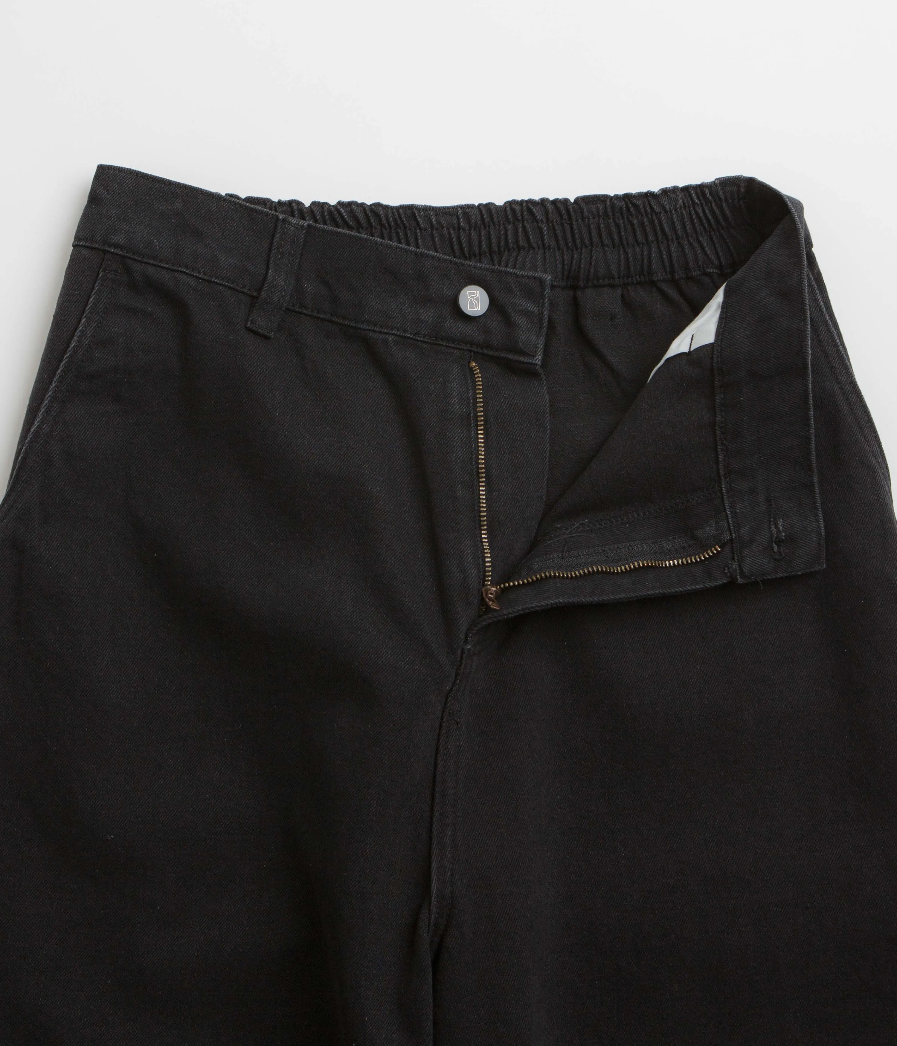 Poetic Collective Sculptor Shorts - Black Denim Limited Edition