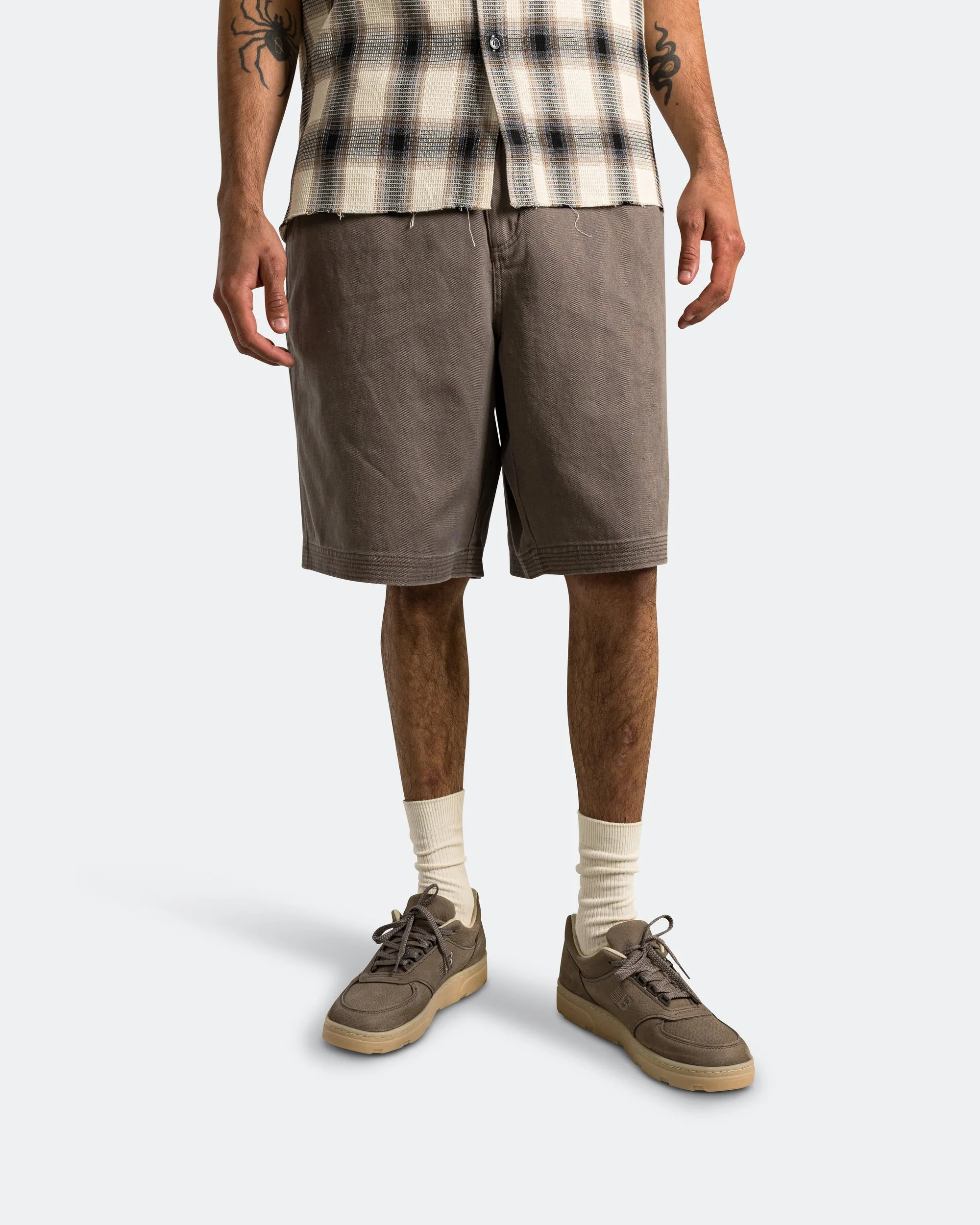 Moisture Wicking Material Outdoor Days Hang Short - Gravel