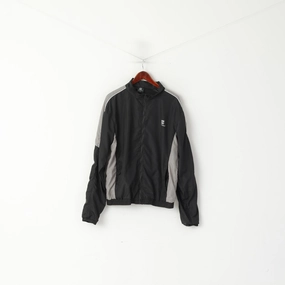 Lockdown Hood Toggle Route 66 Men XL Jacket Black Lightweight Zip Up Feel The Freedom Sport Top